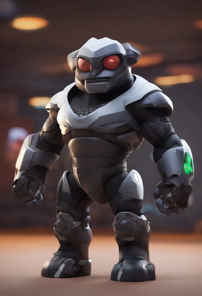 personagem dos desenhos animados de um garoto de cabelo cacheado, Black t-shirt with a bear drawn half bear half robot, animation character, Caractere estilizado, animation style rendering, 3D estilizado, Arnold Maya render, 3 d render stylized, toon render keyshot, Personagem 3D, Personagem 3D, 3d rendering stylized, 3 d character render, personagem de desenho animado, Personagem de close up, Pose de personagem, (Estilo Pixar) (master part:1.2) (Bokeh) (best quality) (pele detalhada) (textura detalhada) (8k) (argila) (Cinematic lighting) (foco nítido