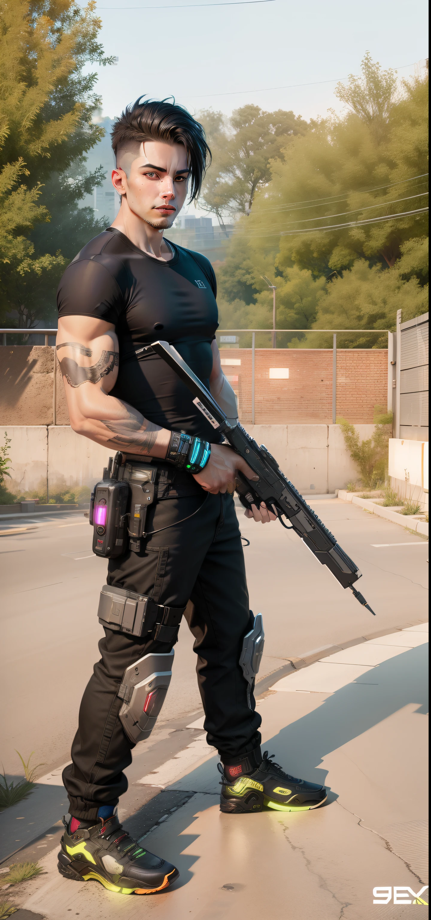 cyberpunk,smartboy,lighting realistic background,8k,u4