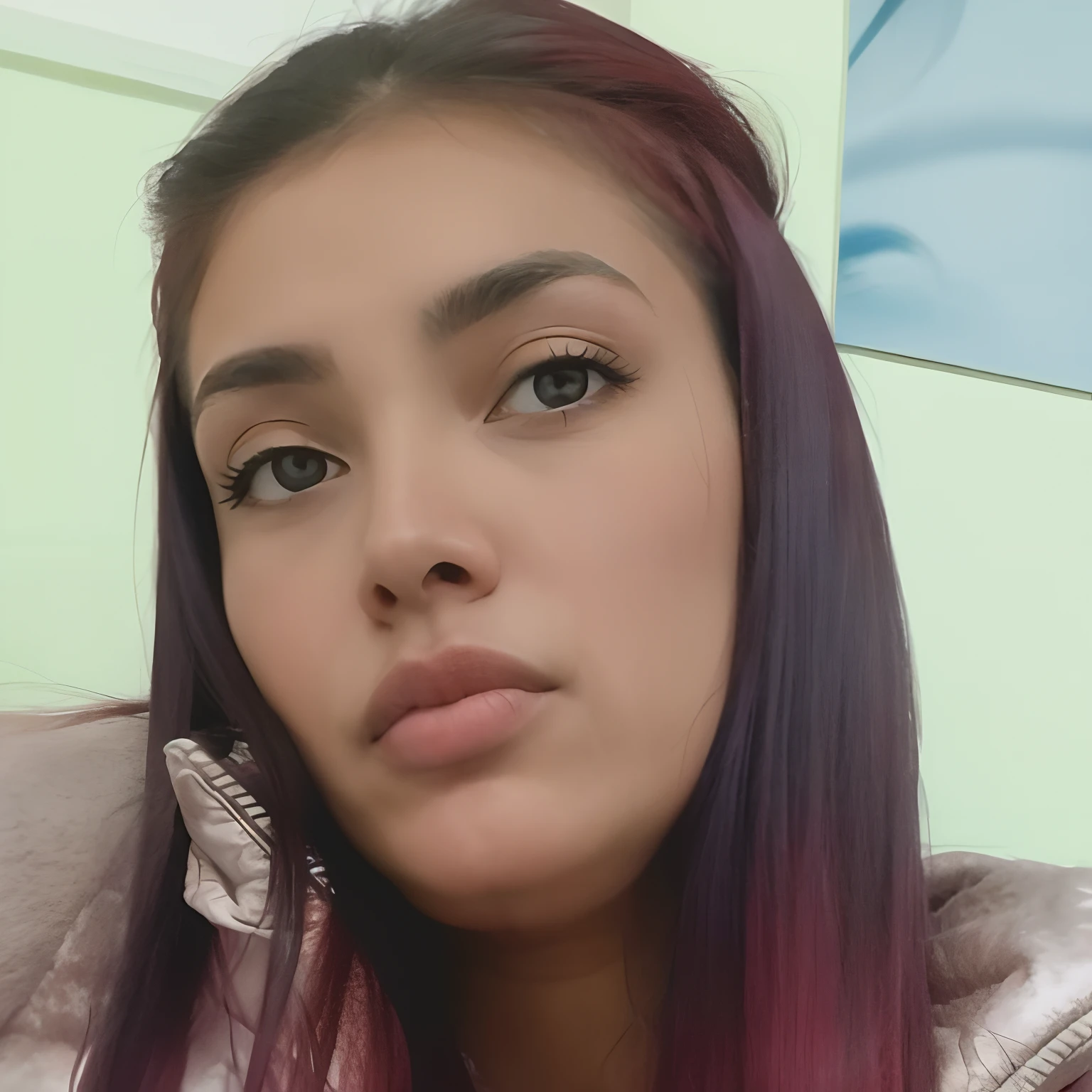 There is a woman with long hair and a jacket in, Mulher de 30 anos de Cuba, 18 anos, Mulher de 30 anos, 3 0 anos de idade mulher, Parece Fabiula Nascimento, imagem de perfil, em torno de 1 9 anos, 2 2 anos, 1 6 anos, 1 9 anos, 21 anos