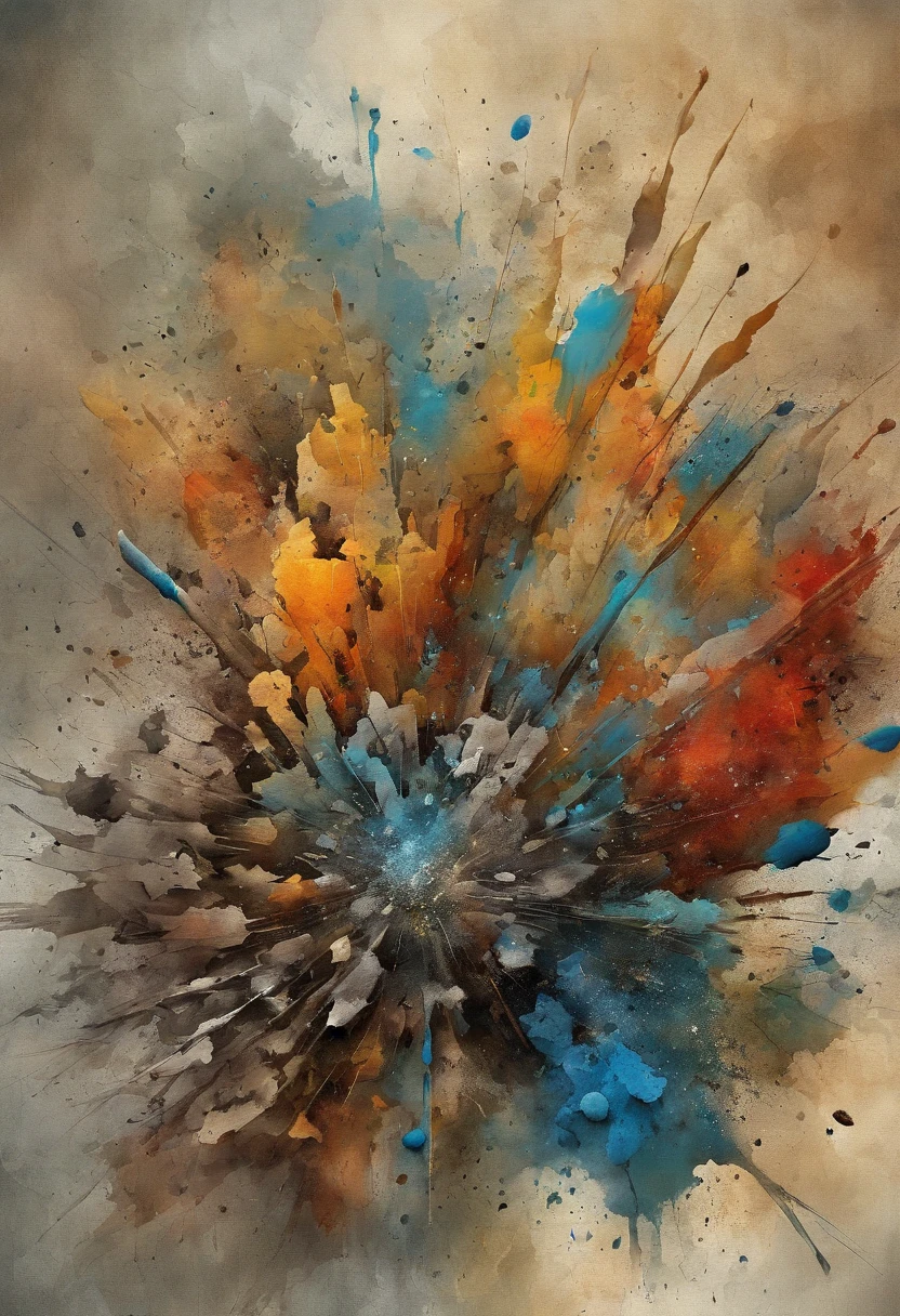 3D Puzzles , Beleza-Looks , Ruiva, Ogiva explosiva, Partes, embutido no rosto, transitory, inspirado em Igor Morski, dramatic art, photo manipulation, photo manipulation, Decair,, explosion of data fragments, Hm, Arte Oficial, Detalhes inacreditavelmente altos, Photoshop Arte, Rauscheffekt, azul escuro