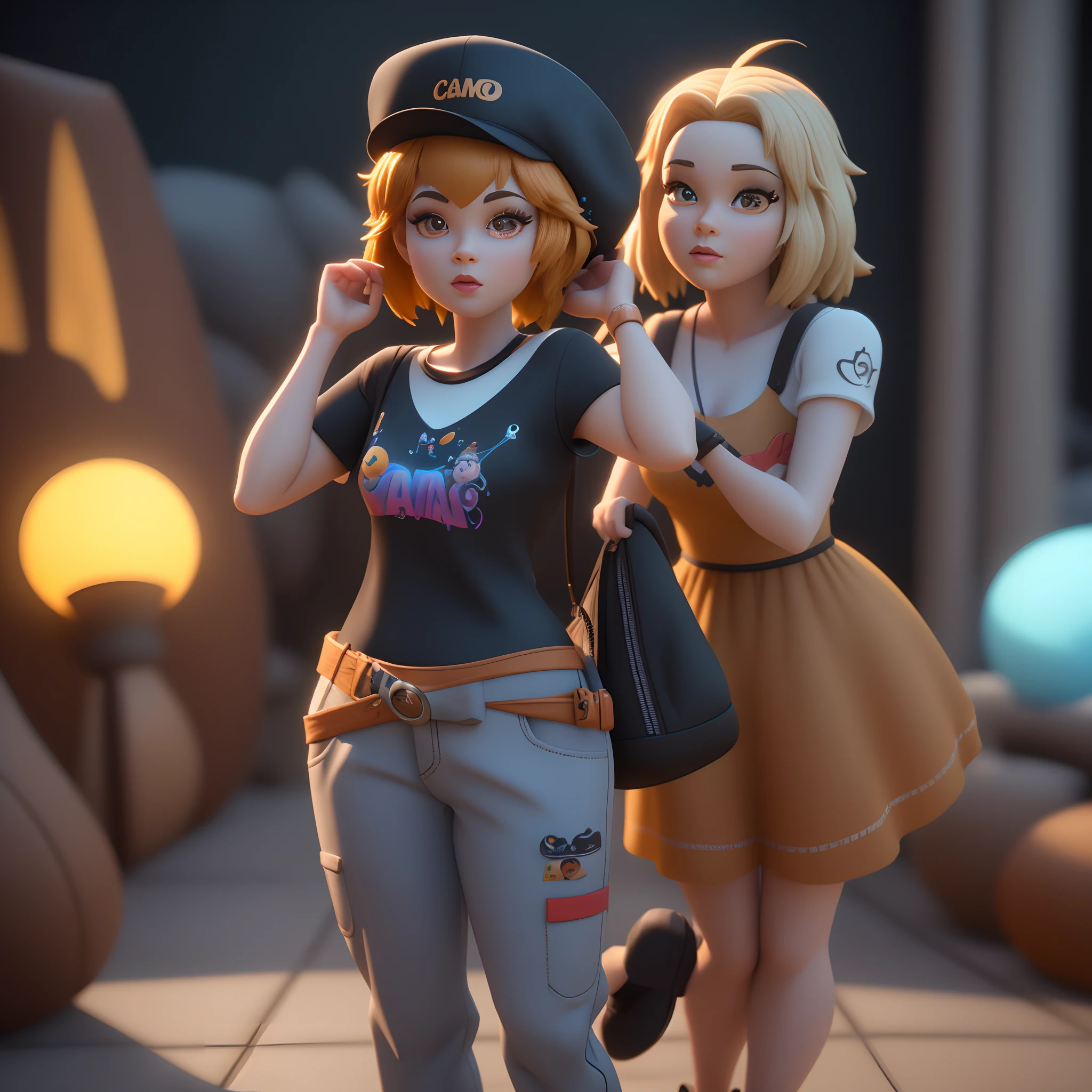 Pixar Style Character Man with hat, cabelos escuros, olhos castanhos escuros, com fundo de natureza, animation character, Caractere estilizado, animation style rendering, 3D estilizado, Arnold Maya render, 3 d render stylized, toon render keyshot, Personagem 3D, Personagem 3D, 3d rendering stylized, 3 d character render, personagem de desenho animado, Personagem de close up, Pose de personagem, (Estilo Pixar) (master part:1.2) (Bokeh) (melhor qualidade) (pele detalhada) (textura detalhada) (8k) (argila) (Cinematic lighting)