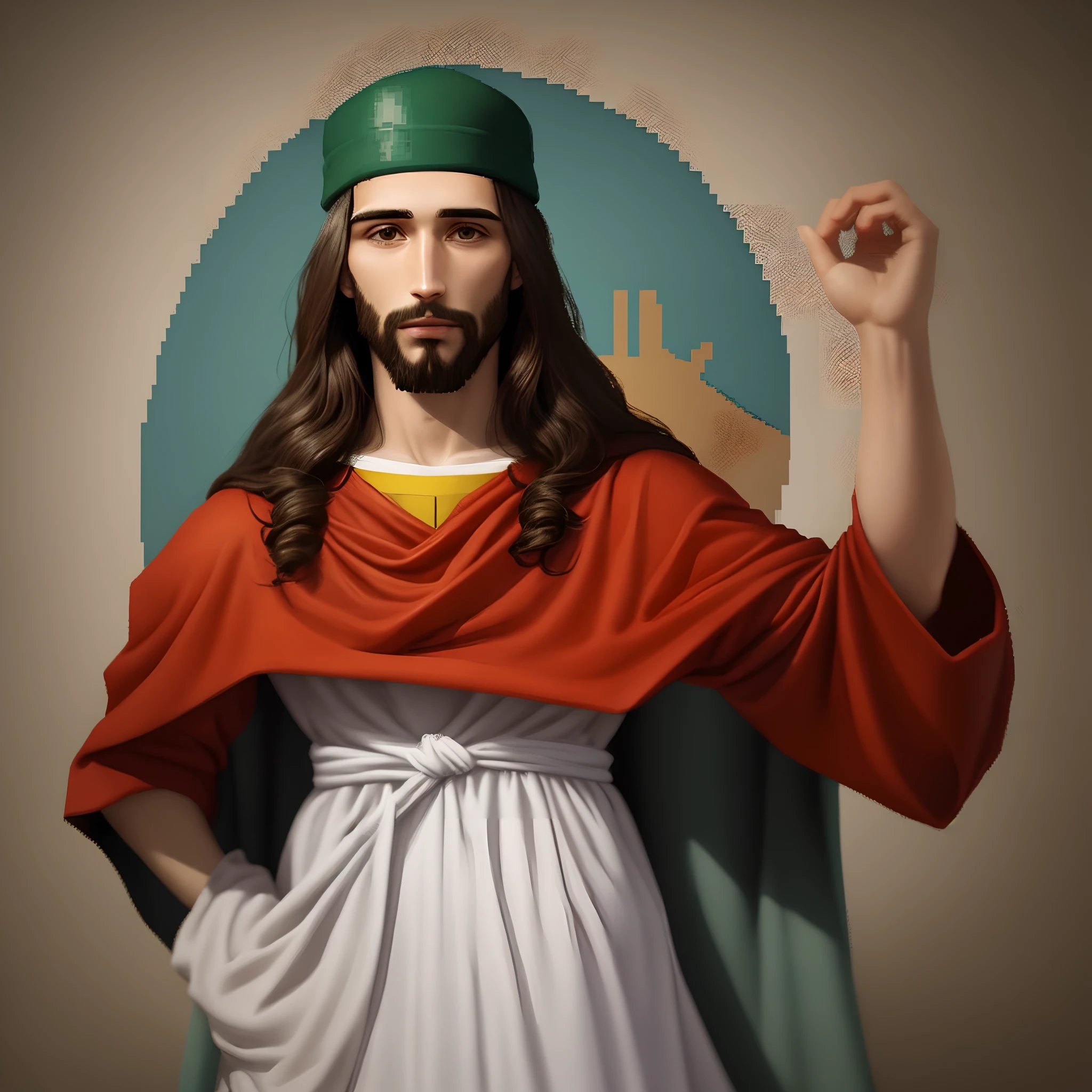 Fazer jesus em pixel
