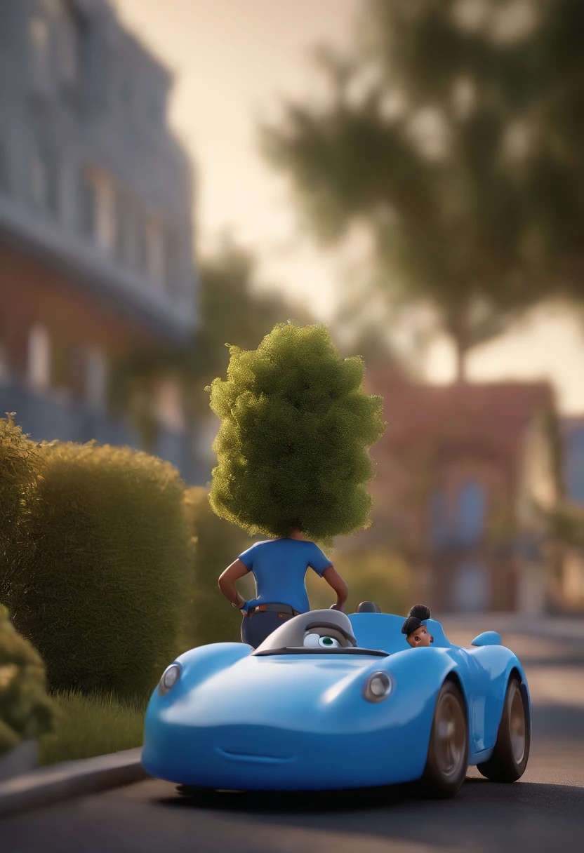 personagem dos desenhos animados de um homem e uma camisa azul, animation character, Caractere estilizado, animation style rendering, 3D estilizado, render, 3 d render stylized, toon render keyshot, Personagem 3D, Personagem 3D, 3d rendering stylized, 3 d character render, personagem de desenho animado, Personagem de close up, Pose de personagem, (Estilo Pixar) (master part:1.2) (Bokeh) (best quality) (pele detalhada) (textura detalhada) (8k) (argila) (Cinematic lighting) (foco nítido