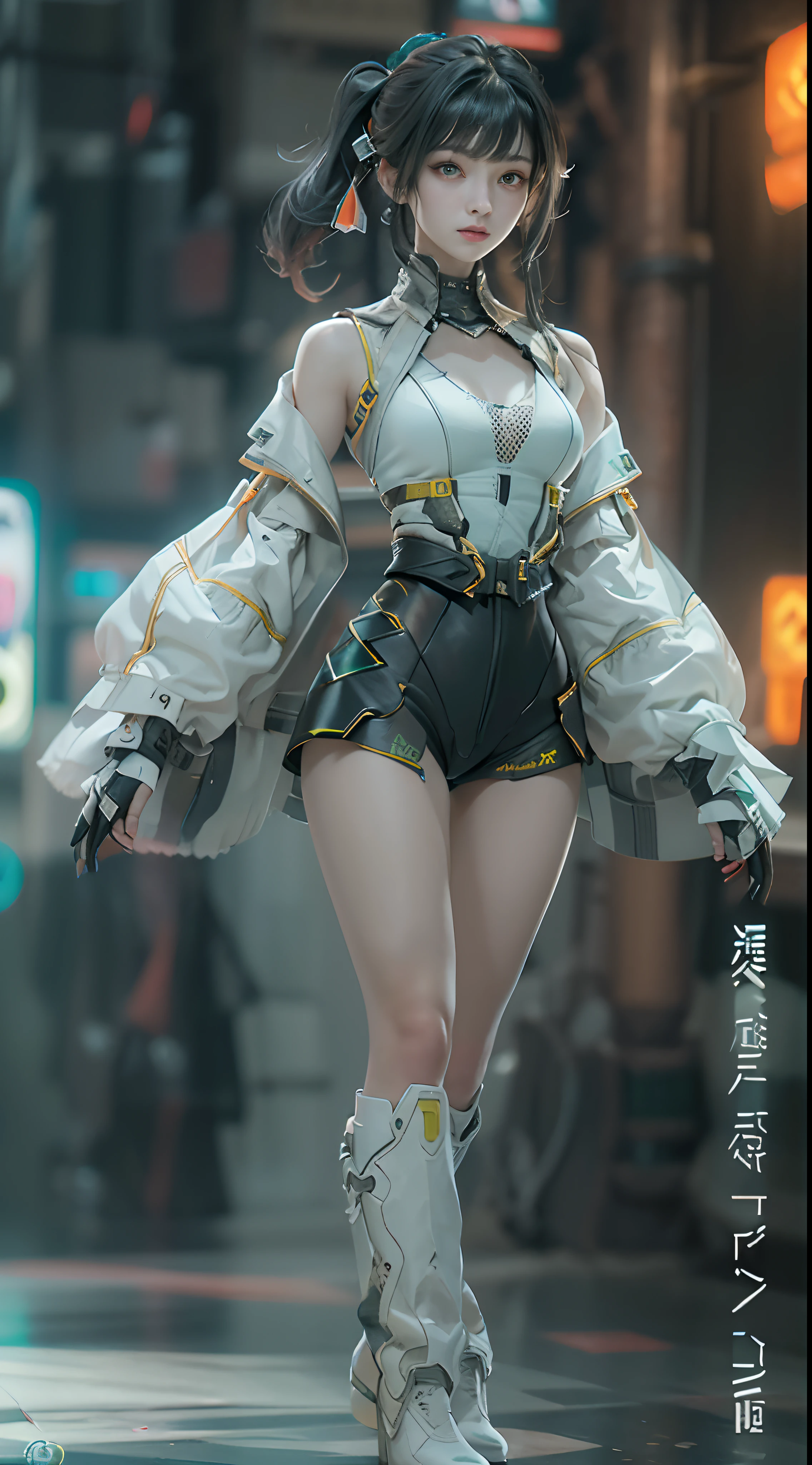 steampunk girl, perfect fingers, perfect hand shape,Detailedface