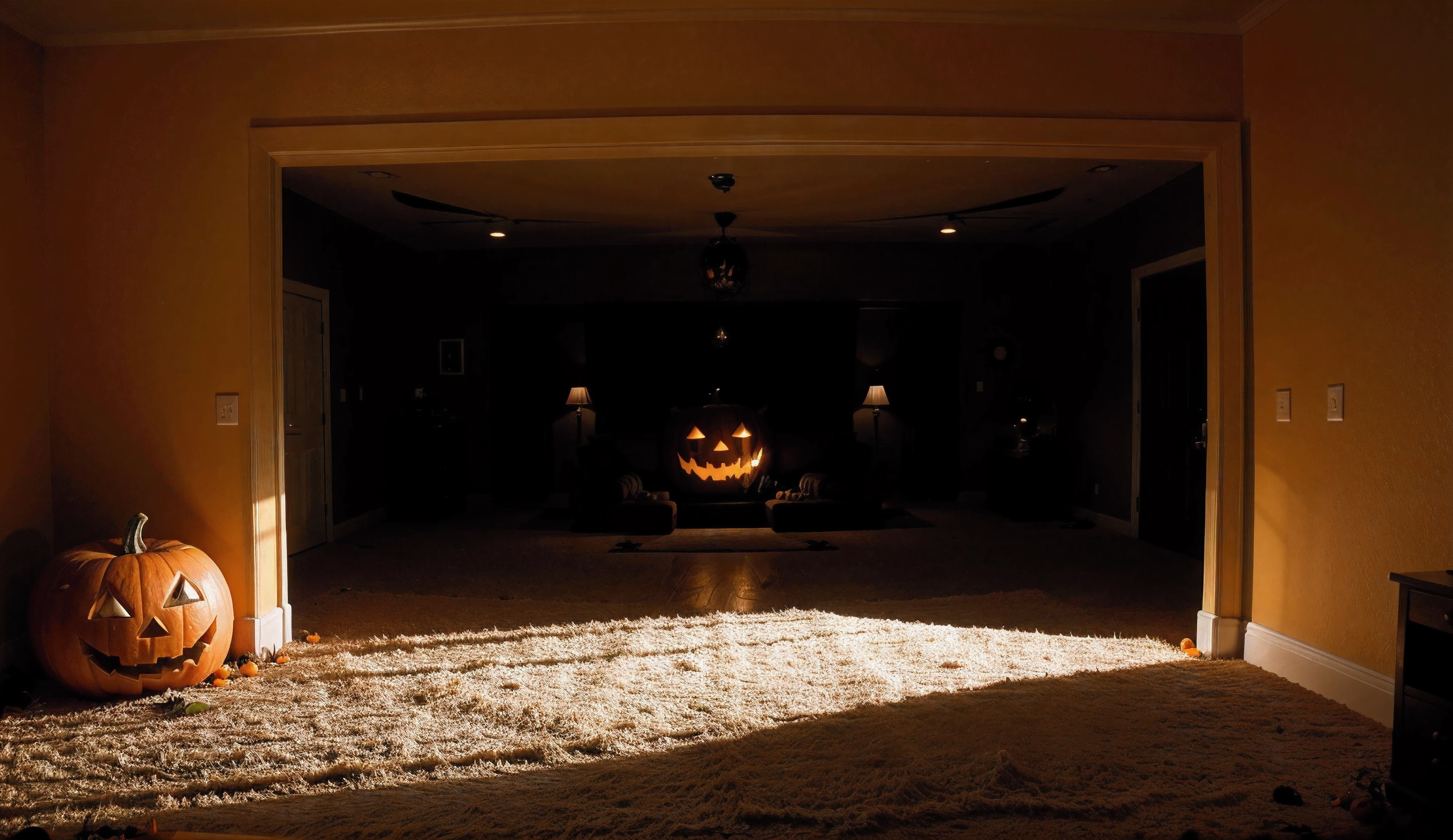 halloween themed room