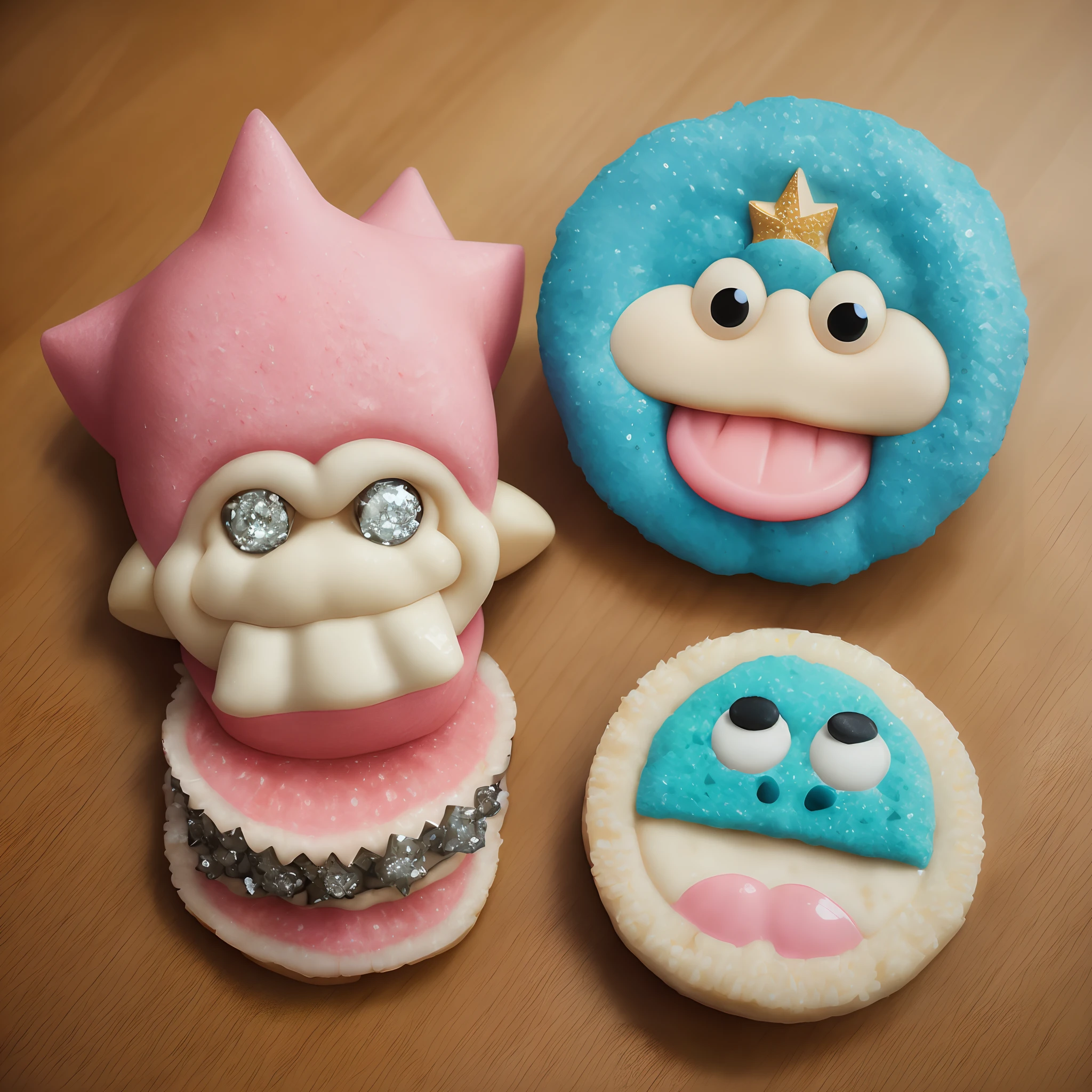 patrick star with diamond grillz