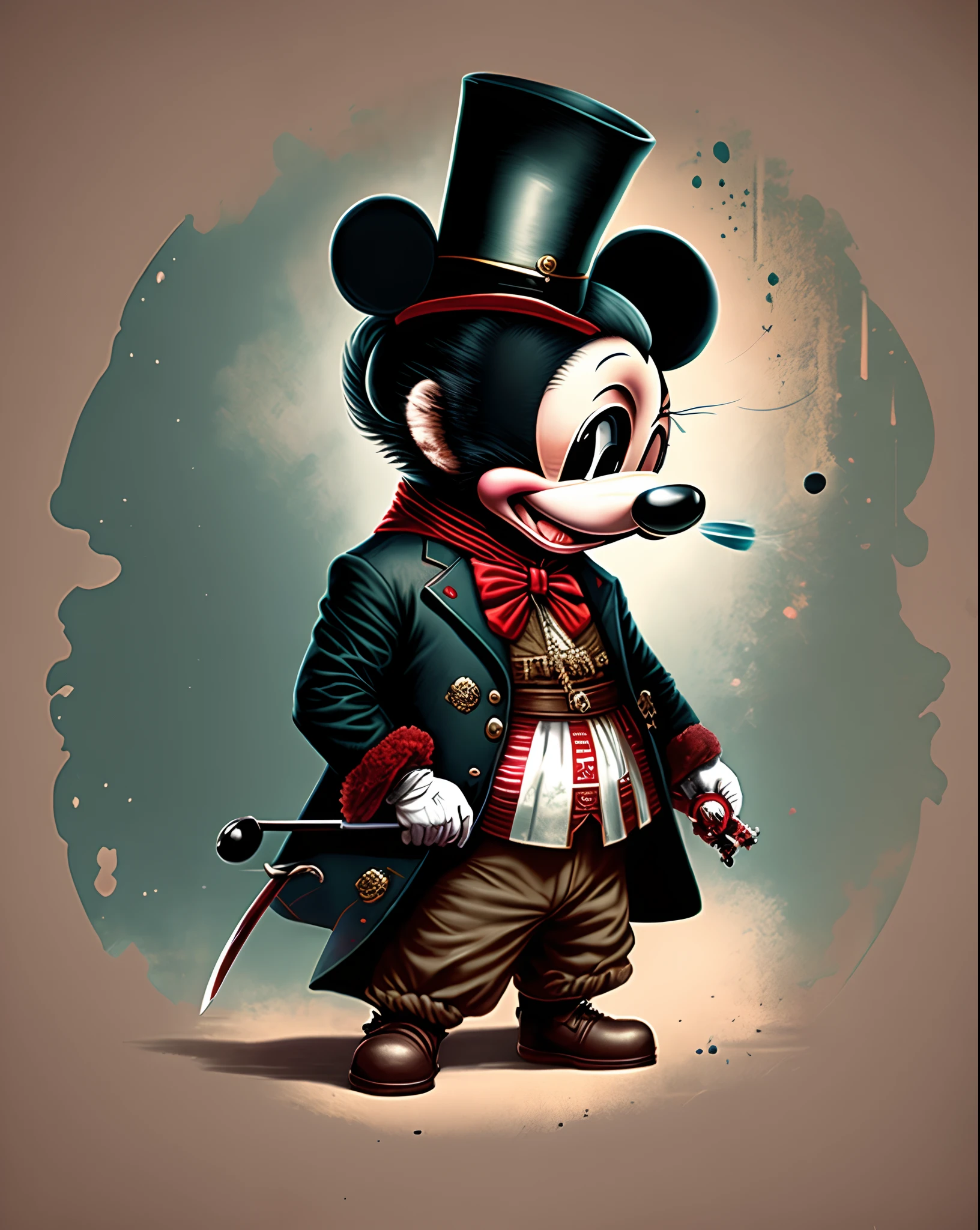 mickey mouse assassinates abraham lincoln
