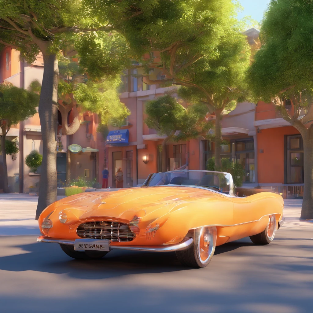 "Make a Disney Pixar-style picture, em 3d"