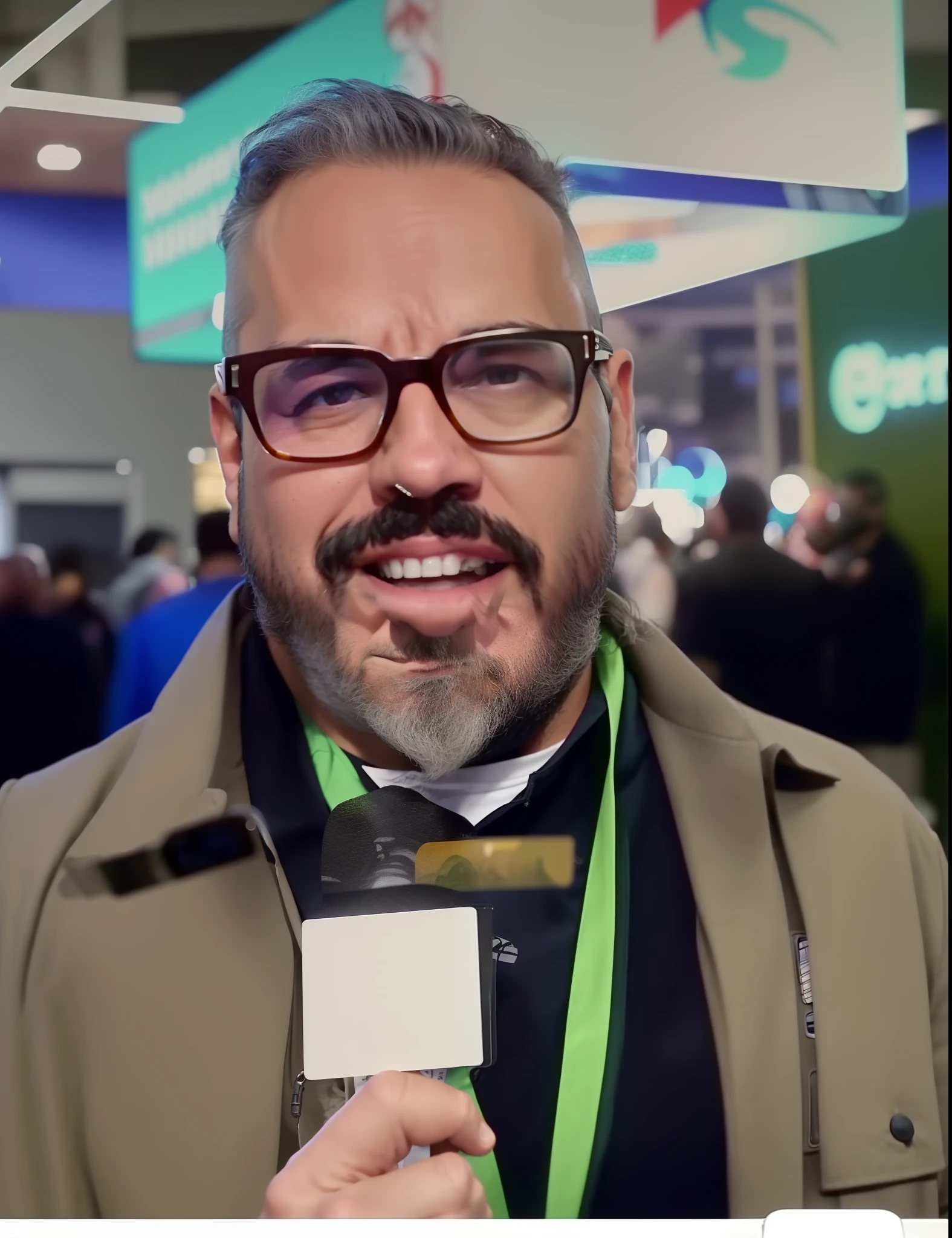 A man with beard and glasses holding a credit card, Hoyte Van Hoytema, Frank Frazeta, foto de perfil, Directed by: Matt Cavotta, Directed by: Josh Bayer, Directed by: Drew Tucker, Directed by: Derek Zabrocki, David Villegas, Directed by: Jason Benjamin, Joe Madureira, Frank Frazzetta, youtube video screenshot, foto de 2022