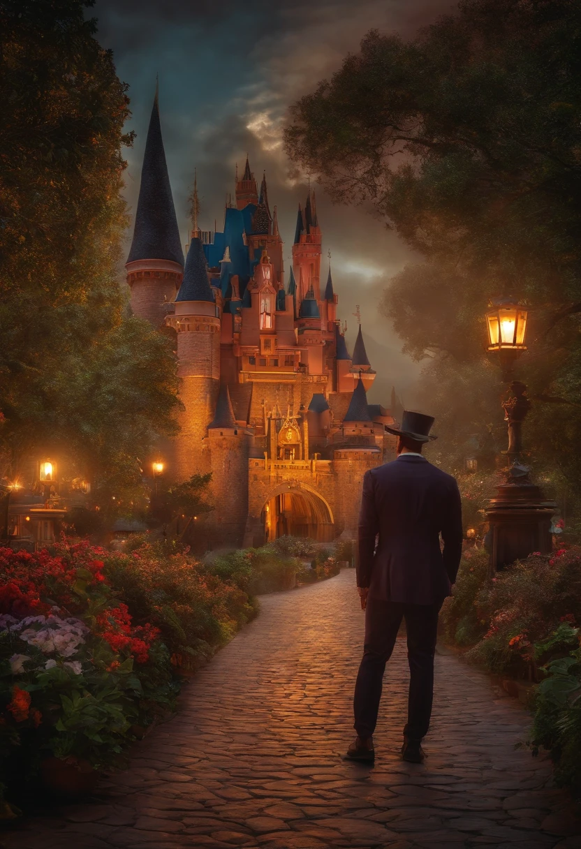 Um homen estilo disney pixer, alta qualidade, melhor qualidade