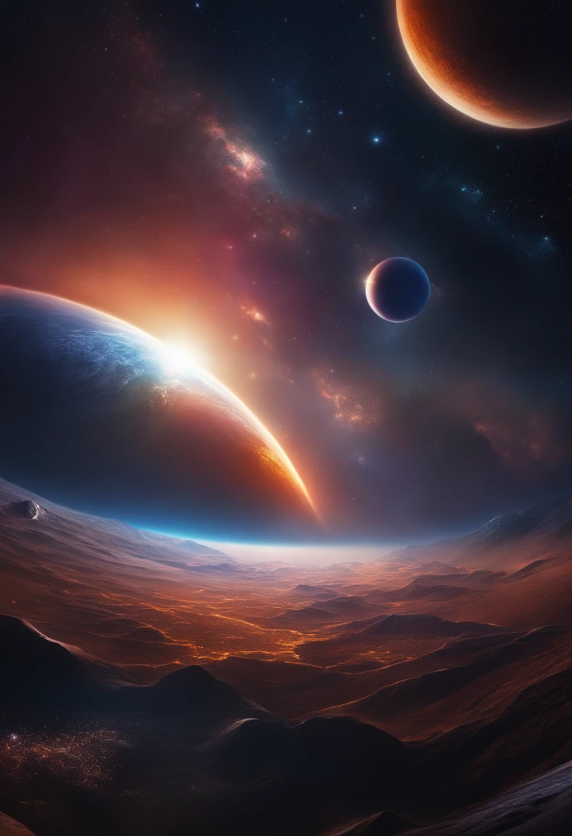 Shenzhou One, Very bright colors, Light particles, with light glowing, Mshiv, wallpaper art, UHD wallpaper