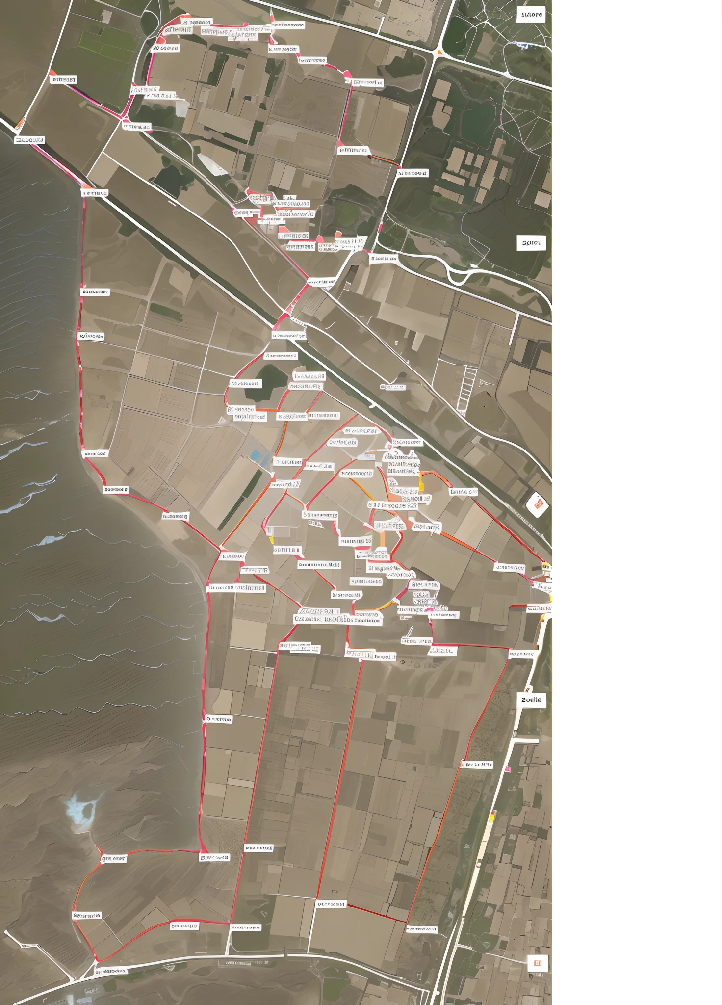 Large area map，There is a lot of land, outlines, Top view map, Diagram, close-up imagery, mappa, barycentric subdivision, ( land ), mappa, Color-block map, Detailed map, zoom out view, high detail photo, A high resolution, detailed zoom photo, the photo shows a large, highly detailed map