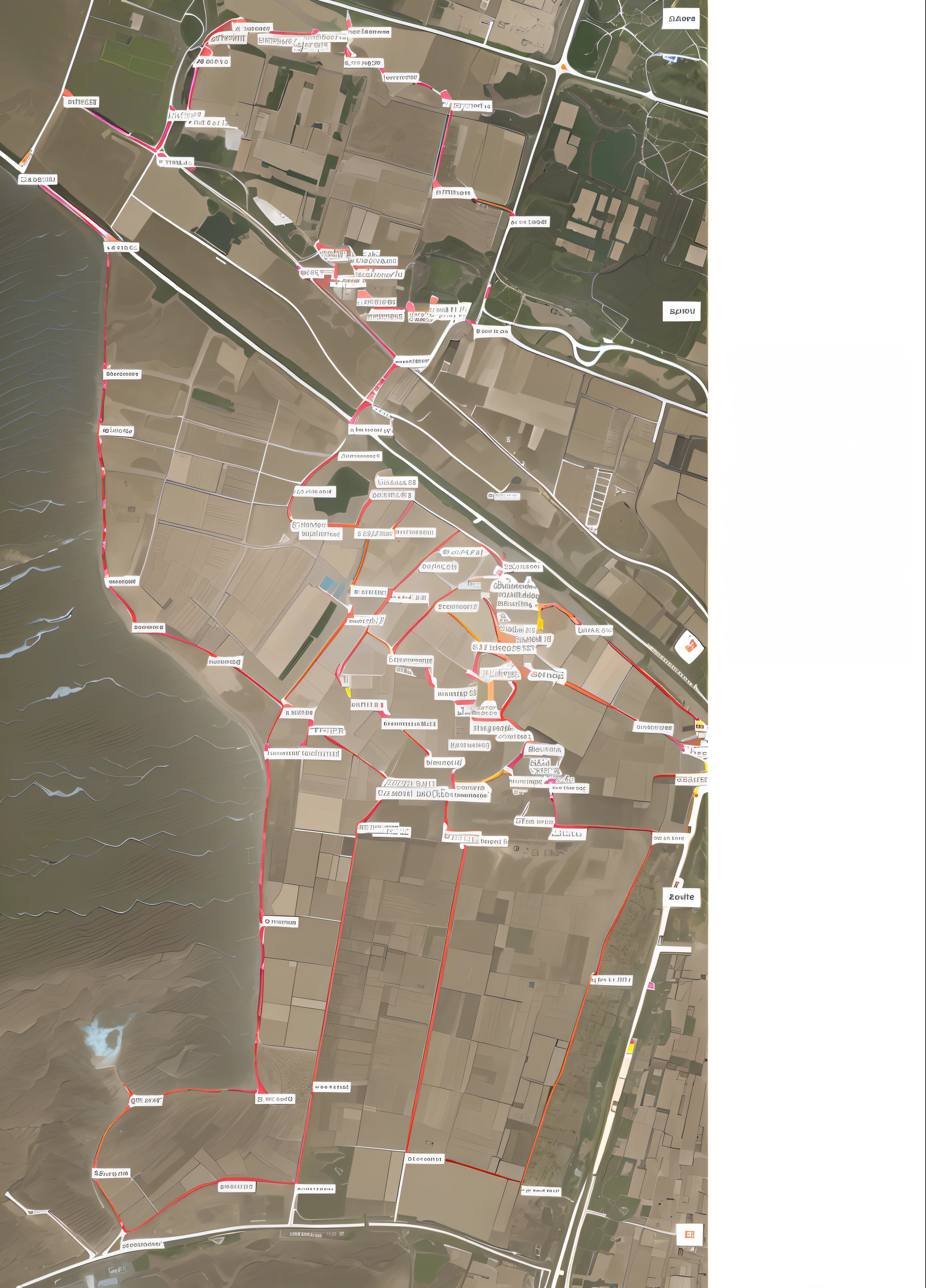 Large area map,There is a lot of land, outlines, Top view map, Diagram, close-up imagery, mappa, barycentric subdivision, ( land ), mappa, Color-block map, Detailed map, zoom out view, high detail photo, A high resolution, detailed zoom photo, the photo shows a large, highly detailed map
