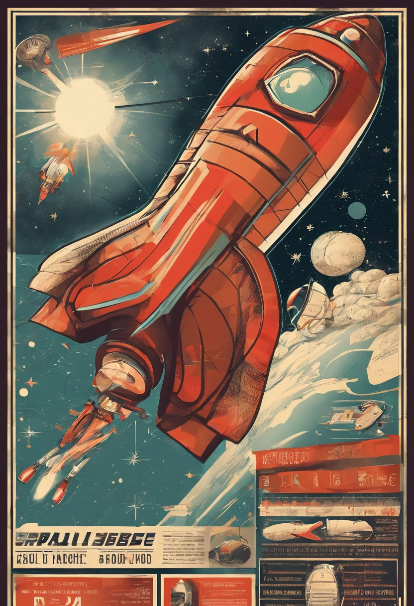 Space rockets,spectacular