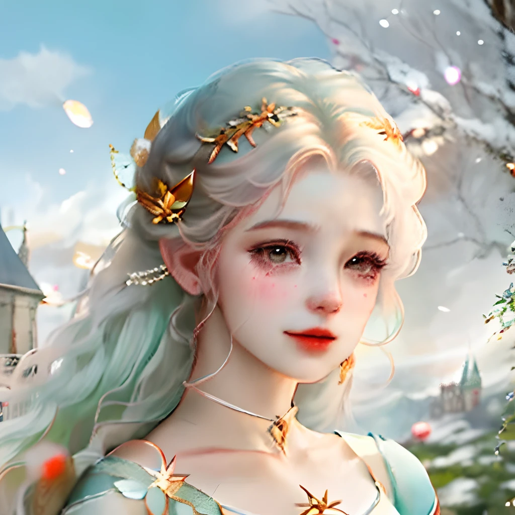 Create a fairy tale,The main character of the story is a woman,After all the hardships, there is still hope for life,The story reflects the optimistic and kind character of the character