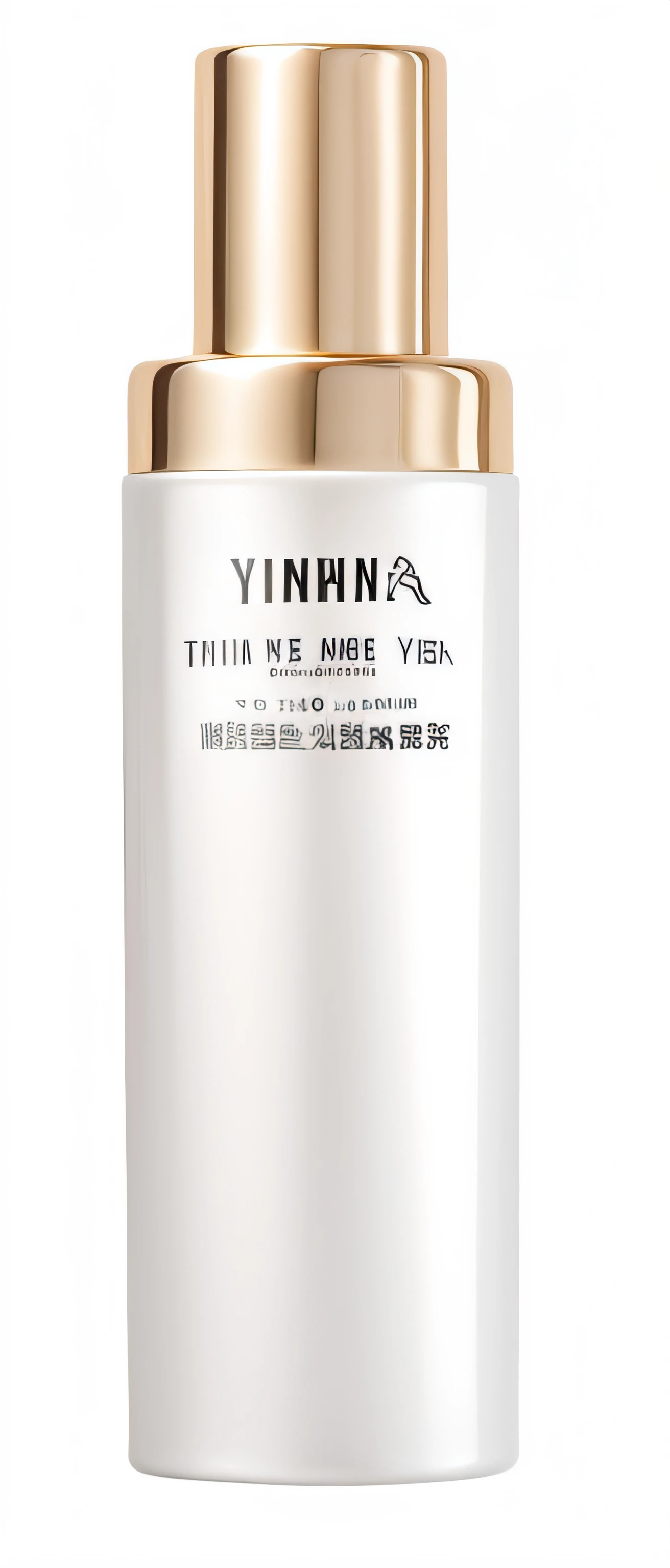 A bottle of white water,There is a gold cover on it, the essence, trendsetter, whie tcolor, author:Yao Tingmei, tiffany, everlasting, ji-min, Uptrend ,, author:Fumi, by Yang J, author:Jiang Tingxi, Zimis, Facial strengthening, prettt, enhance face, author:Liao Zhichun, by Ni Yuanlu