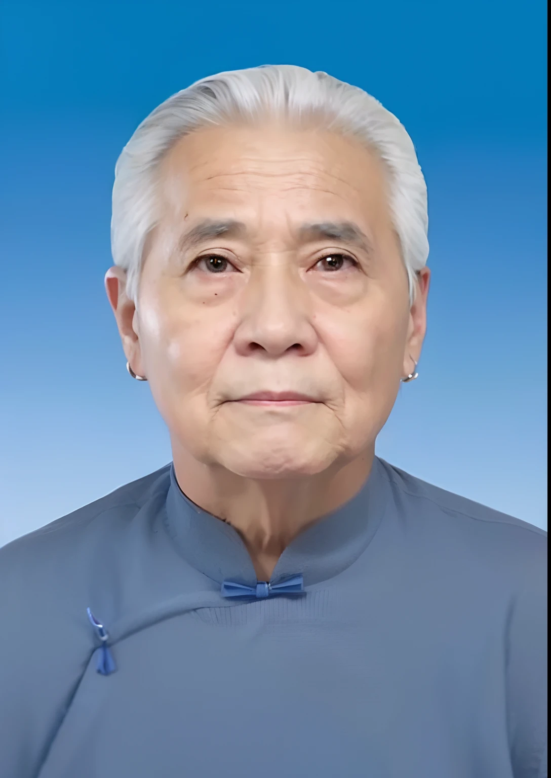 A gray-haired one、Old woman in blue shirt, Yun Ling, lei min, song nan li, author:Li Zai, zhang daqian, yin zhen chu, Qiu Fang, yee chong, mei-ling zhou, dao trong le, zeng fanzh, author:Liao Zhichun, wei wang, portrait n - 9, Zhang Pengzhen