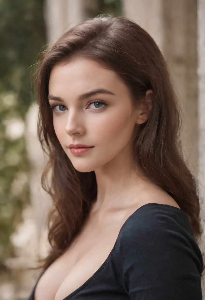 A boy with a medium athletic build about 150lbs and 5’10”, he’s got brown hair and brown eyes, he’s extremely handsome, sexy even, his eyes have a seductive look to them as he looks to his partner, a young female age 15 withreasts and just a big of ass, she has brown hair and blue eyes to match it, she has the same seductive look to her, this woman is extremely sexy with curves like no other, the boy and the girl are completely naked and are about to have sex