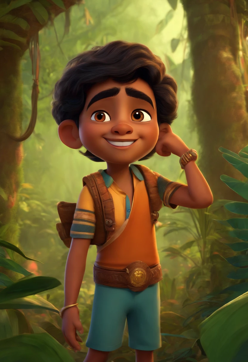 Cute Indian *********** Boy in Pixar Jungle