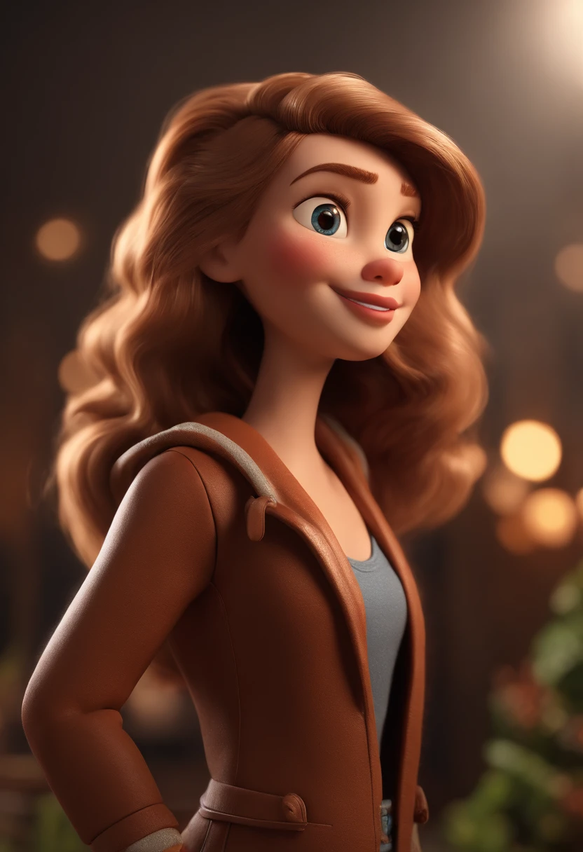 personagem dos desenhos animados de uma mulher segurando uma frying pan, animation character, Caractere estilizado, animation style rendering, 3D estilizado, Arnold Maya render, 3 d render stylized, toon render keyshot, Personagem 3D, Personagem 3D, 3d rendering stylized, 3 d character render, personagem de desenho animado, Personagem de close up, Pose de personagem, (Estilo Pixar) (master part:1.2) (Bokeh) (best quality) (pele detalhada) (textura detalhada) (8k) (argila) (Cinematic lighting) (foco nítido