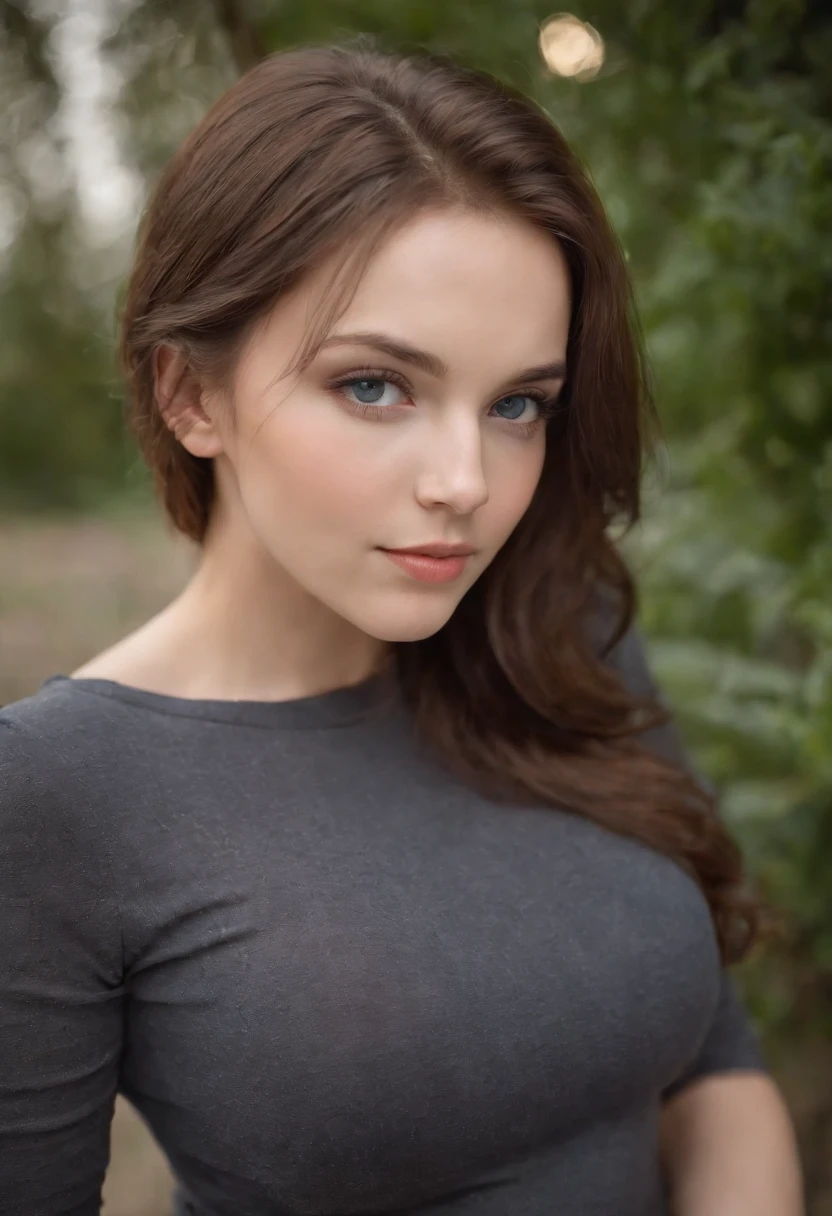 A boy with a medium athletic build about 150lbs and 5’10”, he’s got brown hair and brown eyes, he’s extremely handsome, sexy even, his eyes have a seductive look to them as he looks to his partner, a young female age 15 withreasts and just a big of ass, she has brown hair and blue eyes to match it, she has the same seductive look to her, this woman is extremely sexy with curves like no other. The boy and girl both have no cloths and have the intent of sex. And the guy has a huge dick