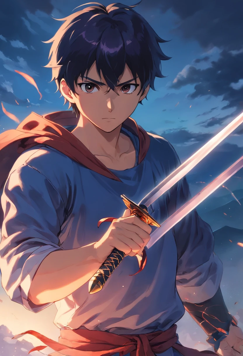 An image of a man with a sword in his hand, Retrato de Guts de Berserk, Tripas de Berserk, Estilo de arte Berserk, Tripas de Berserk, Tripas Berserk, de Furioso, Furious manga, Estilo Berserk, em Berserk Manga, Furioso, sangue de Furioso, tripas, Akira, Mitologia Chinesa, Shinkiro Toshiaki Mori, anime, 2d