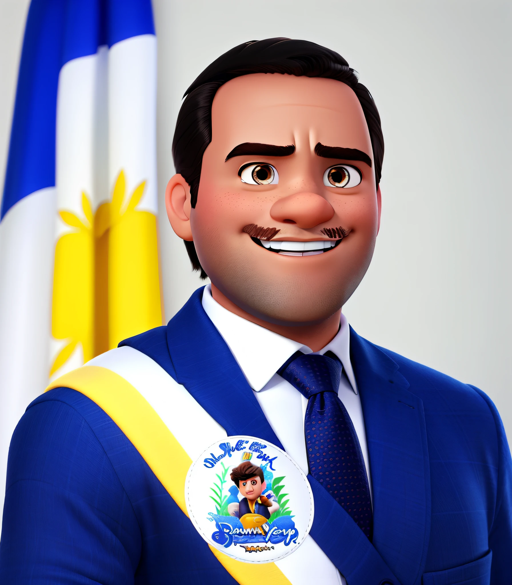 Um homem estilo disney pixar, alta qualidade, melhor qualidade