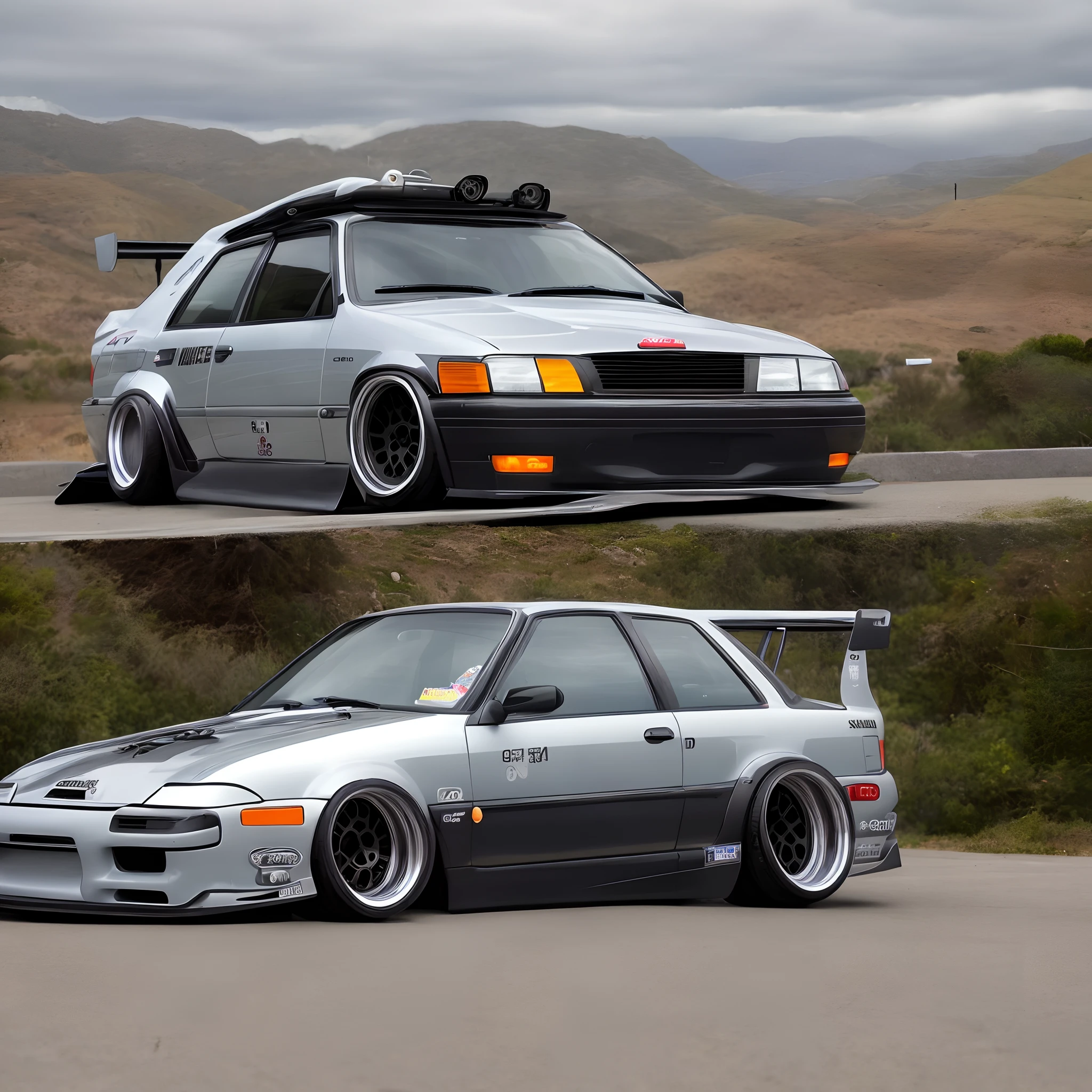2001 supers wide body fully modded drifting