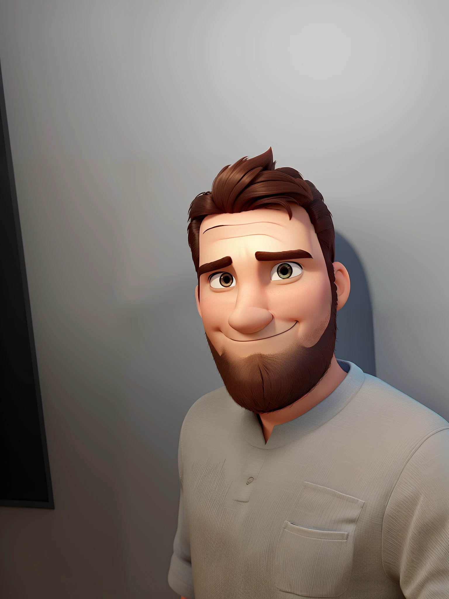 Homem no estilo disney pixar, alta qualidade, melhor qualidade