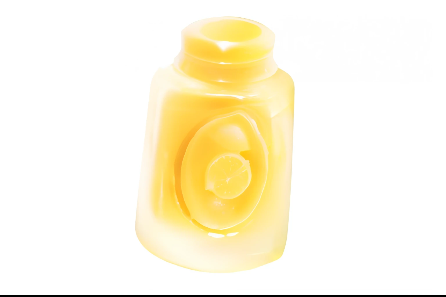 Lemon flavored fruit gummies,Gummy texture,Appetite-filling,liquid translucent amber, it has lemon skin texture, A jar of honey, honey, lemon, glossy yellow, 🍸🍋, the essence, glowing oil, sweet almost oil, Official product photo, made of glowing oil