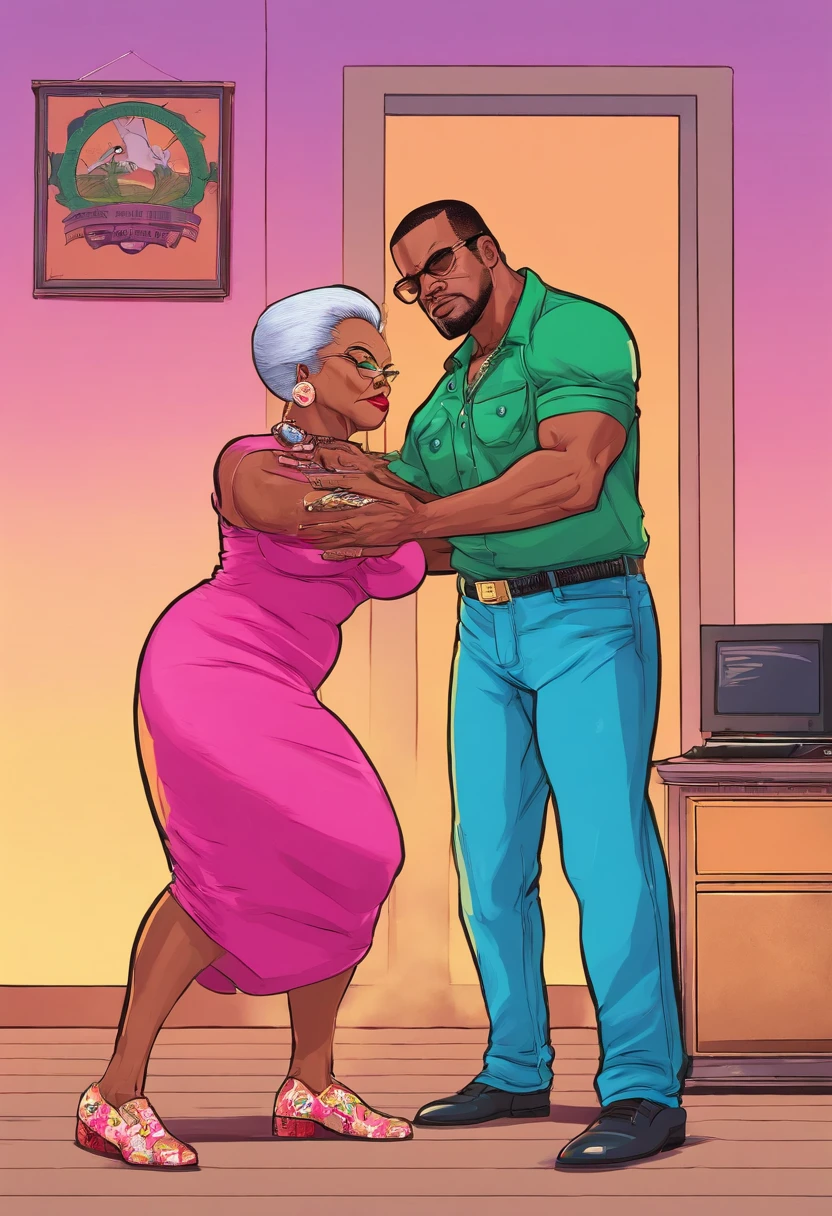 Franklin Clinton sticking his cock into aunt Denise