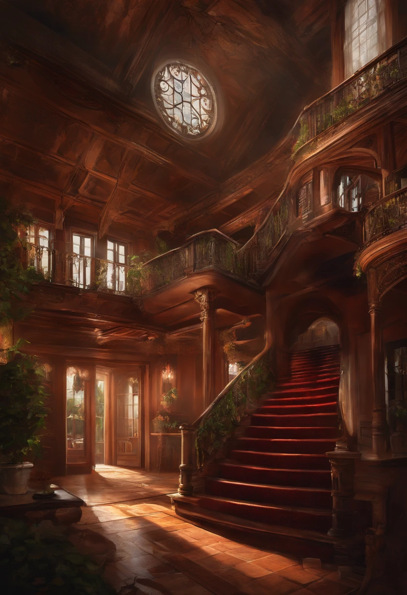 illustratio エロ Lori a beauty girl western building Maids horor