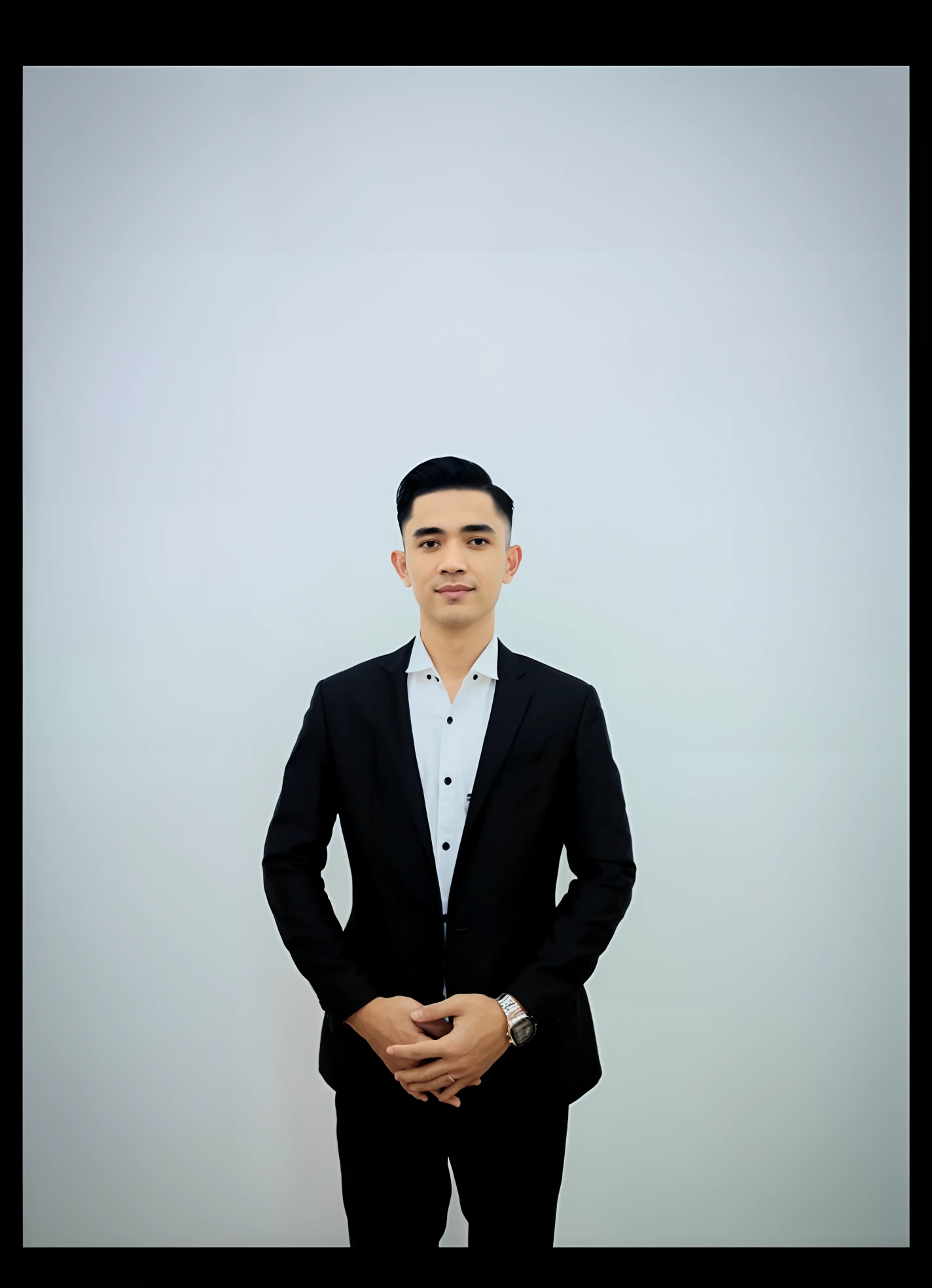 there is a man in a suit standing with his hands in his pockets, professional profile picture, full body photograph, professional profile photo, professional picture, portrait full body, in front of white back drop, full body photogenic shot, full body portrait shot, full body photgraph, mid shot portrait, john jude palencar, photo taken in 2 0 2 0