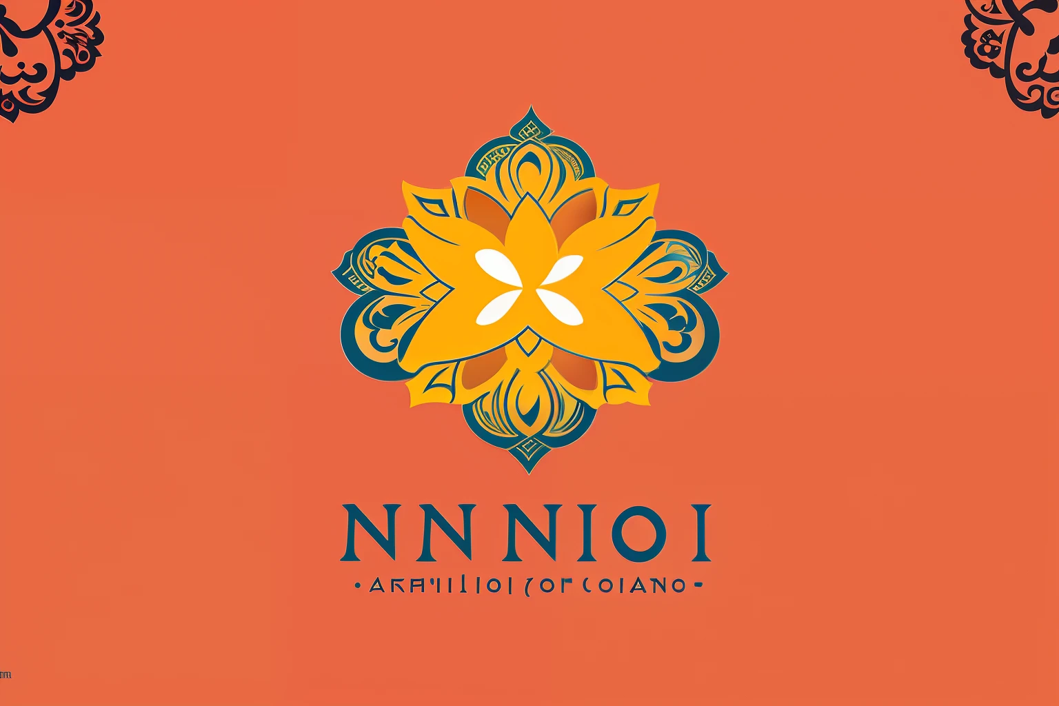 "Craft a Thai-themed logo for 'ชื่นใจ' (Delighted) that represents a blend of traditional and contemporary elements. Incorporate Thai motifs or patterns that convey the feeling of joy and delight. This logo should be adaptable for both print and digital media, ensuring it can be used effectively across different platforms."