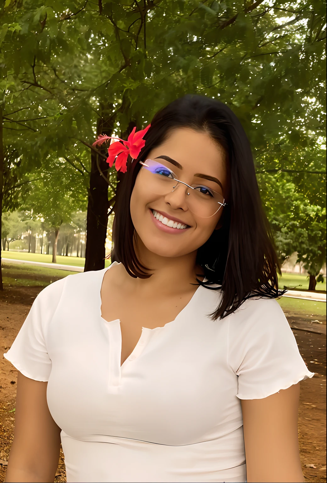 More realistic teeth and not too artificial