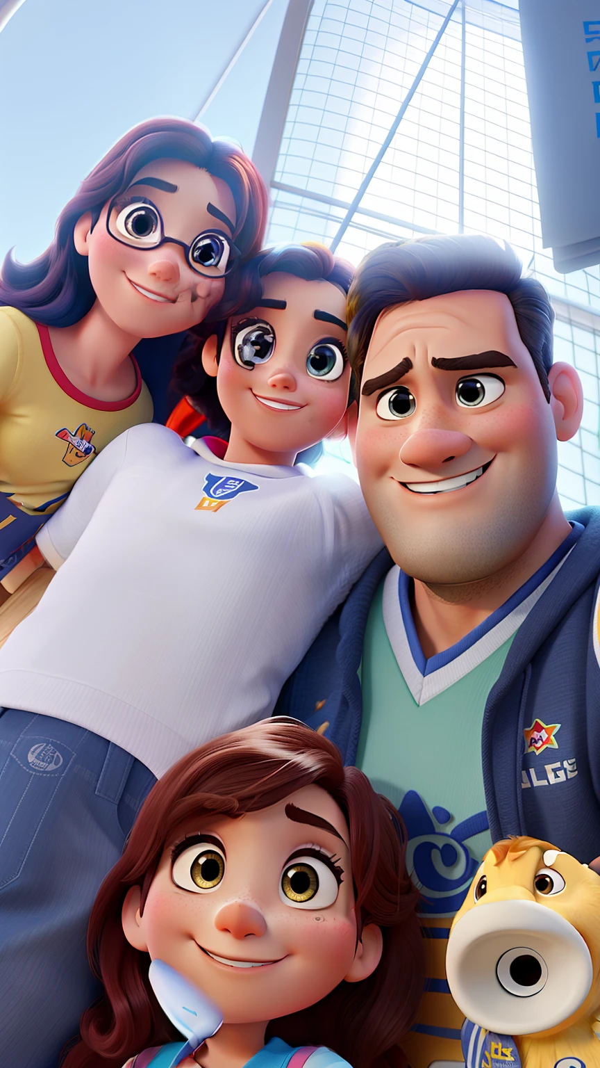 Foto estilo Disney Pixar
