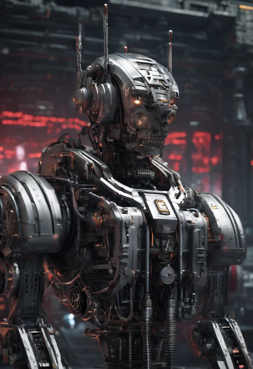 Adolf Hilter in a Nazi themed Mecha