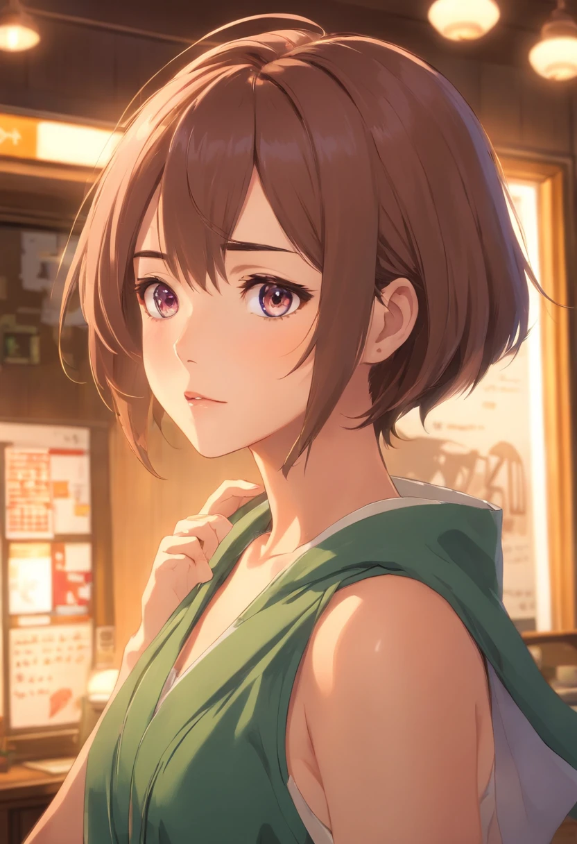 (best quality,4k,8k,highres,masterpiece:1.2),ultra-detailed,realistic,portrait,beautiful detailed eyes,beautiful detailed lips,extremely detailed eyes and face,longeyelashes,mirror effect,daylight,warm colors,soft lighting,reflection,captured indoors,high-fashion style,polished look