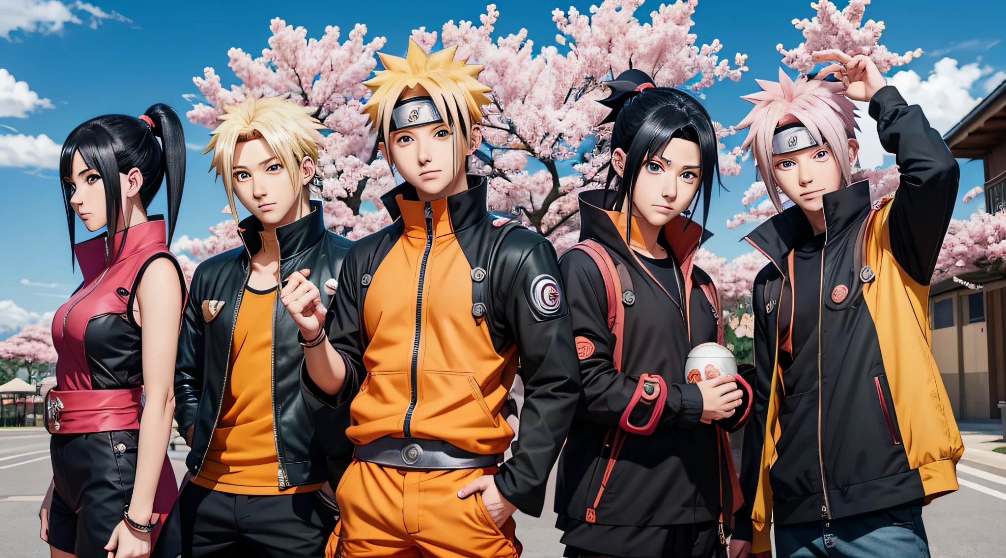 naruto and his friends are standing in front of a heart, naruto, from naruto, naruto artstyle, anime!!!!, anime series, anime style”, anime!!!, anime!, anime!!, anime stile, shonen, naruto uzumaki, anime masterpiece, shonen anime, anime cartoon, anime-style, anime hd, haruno sakura, sakura haruno