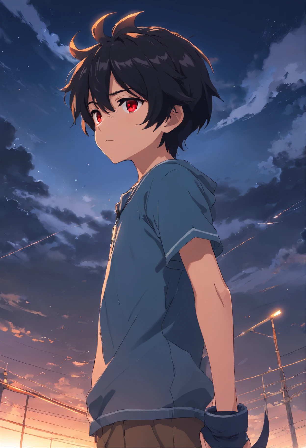 A wolf boy with short black hair and red eyes stands in the dark., Anime pictures of cute men, Black-haired boy, Perfect Black-Haired Man, Dark Hair God, black hairr, Kantai Collection Style, Anime Clouds, Young Anime Men, Anime Moe Art Style, The best kids anime, (anime boy), anime boy, black hairr, Flowing black hair crown