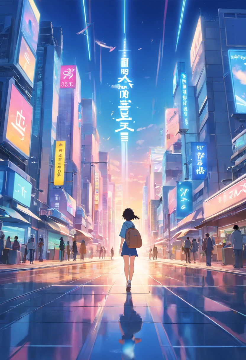 Poster of a customized travel platform based on 5G technology and VR