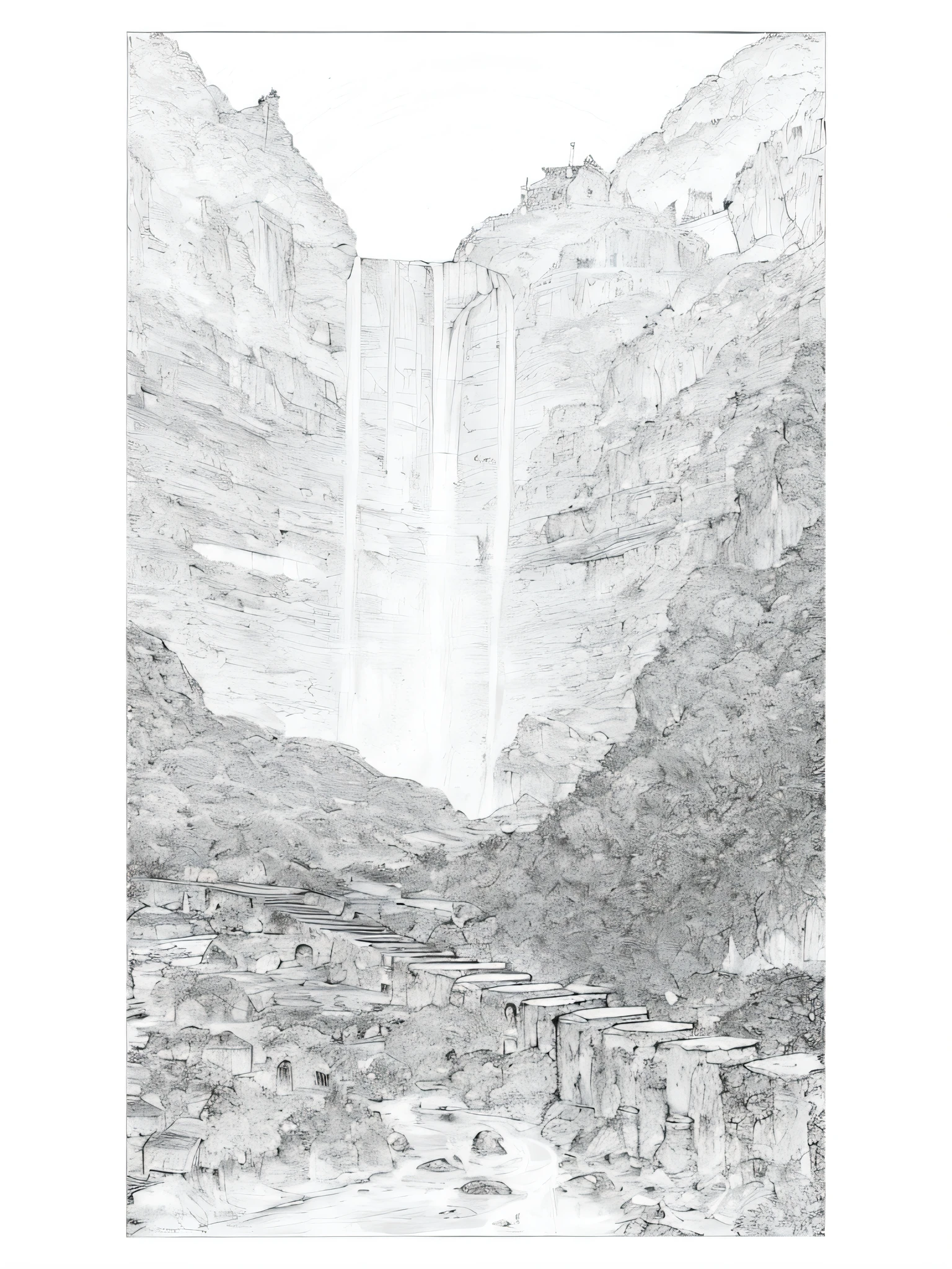 , beautiful line art, black and white line art, beautiful line art, Very fine ink strokes, high detailed official artwork, Black line art on white background, artwork of a, Picture books, Exquisite work with high degree of detail, Black ink strokes, Fantasy fan art,