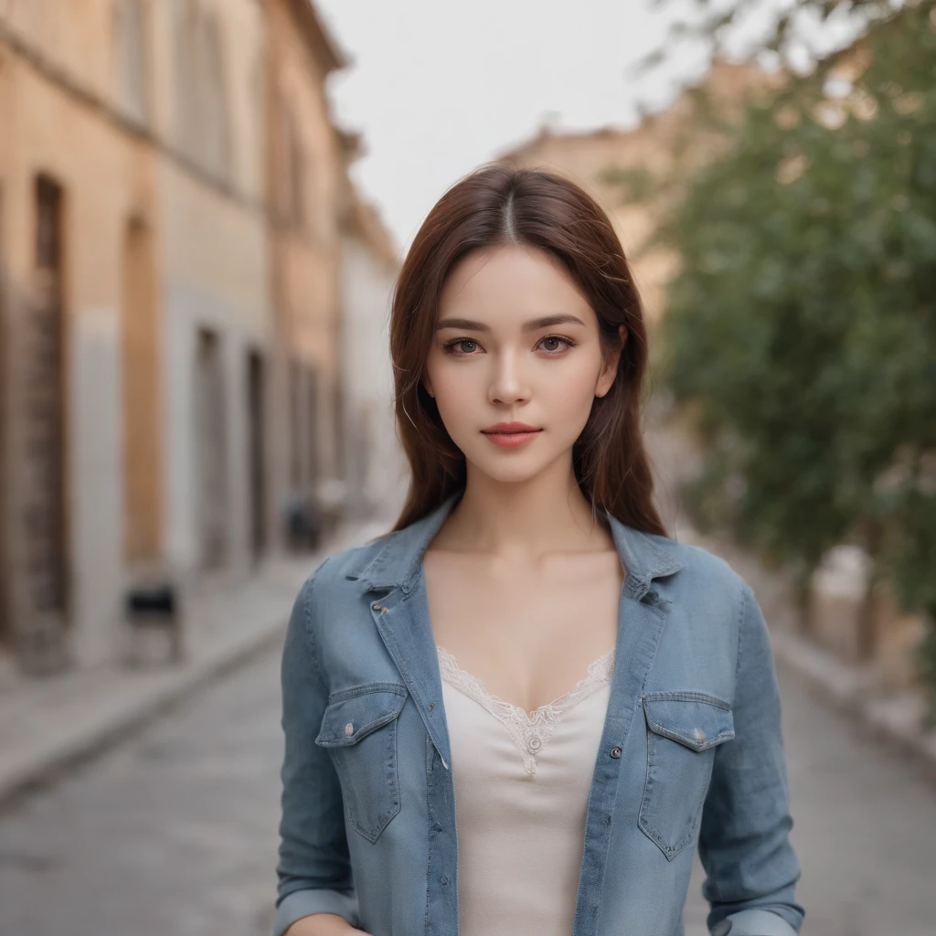 street,woman,self-shot,Beautuful Women,denim pant,