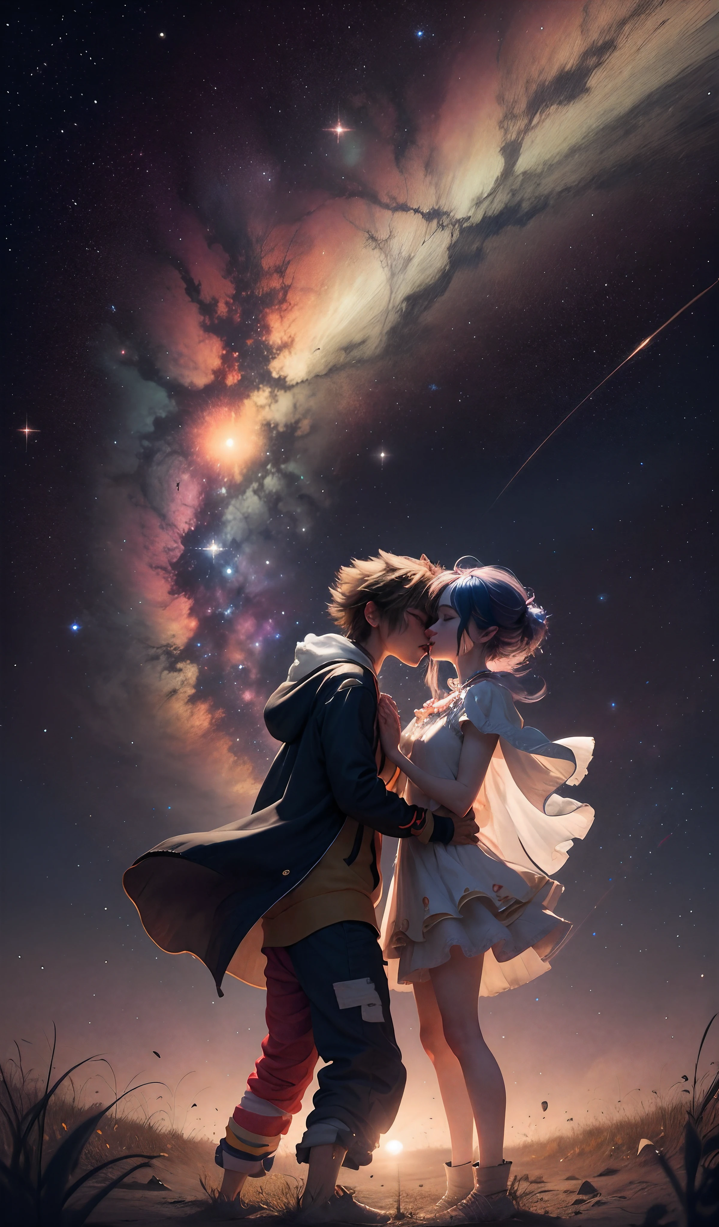 Swept away by a single star
Every time it never ends, I'm merciful with you, and suddenly for a reason,
Licking each other's wounds, clowning
Cosmos Universe（sora）Across the line
Prayer to you now
Cosmos Universe（sora）Across the line
Prayer to you now