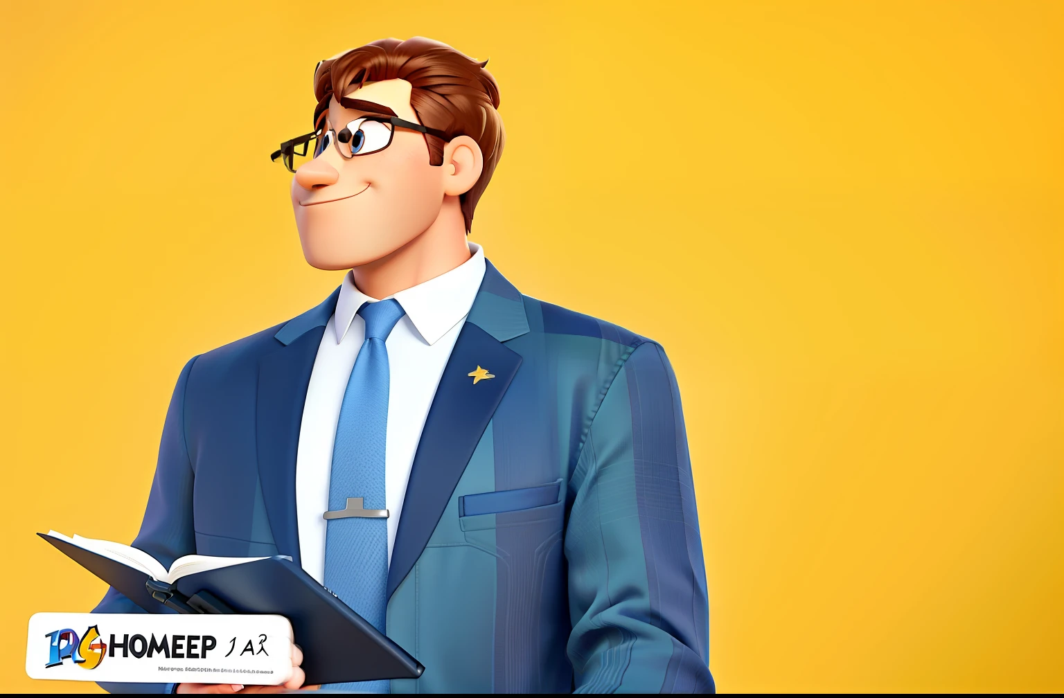 homem estilo Disney pixar ,alta qualidade,melhor qualidade