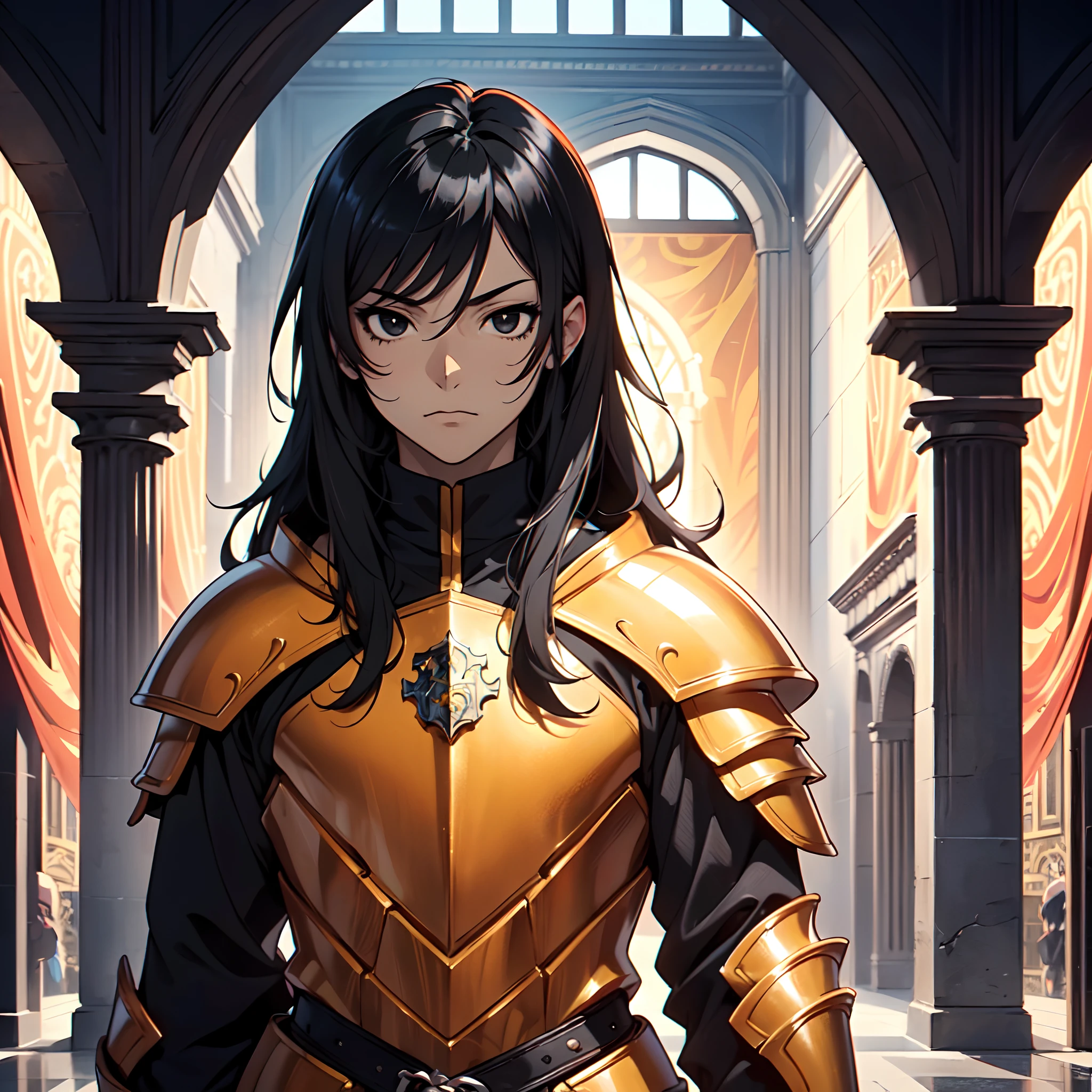 128K Ultra High Definition,
128K Ultra High Quality,
128K Ultra High Resolution,
Best Definition,
Best Quality,
Best Resolution,
Perfectly Detailed,
Perfectly Designed,
Extremely Detailed,
Extremely Designed,
Hyper Detailed,
Hyper Definition,
Hyper Quality,
Hyper Resolution,
Masterpiece,
(((Anime))),
Body Shot,
(((Boy))),
Handsome,
Muscular Body,
(((Black Mid Hair))),
(((Black Eyes))),
(((Hyper Detailed & Perfectly Designed With Ultra High Quality Orange Amber Warlord Armor))),
(((Inside Of Medieval Royal Palace Background Scenery))),