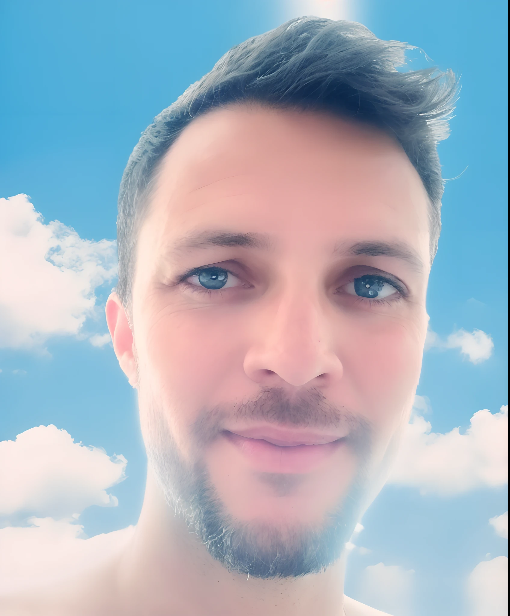 there is a man with a beard and a tie on, Fotografia selfie 8k, selfie de um homem, Homem de 4 0 anos, Artem, Ludovic Plouffe, imagem de perfil, Michal, foto de perfil profissional, imagem do avatar, with clouds in the sky, Andrei Riabovitchevy, Andreas M Wiese, (38 anos)