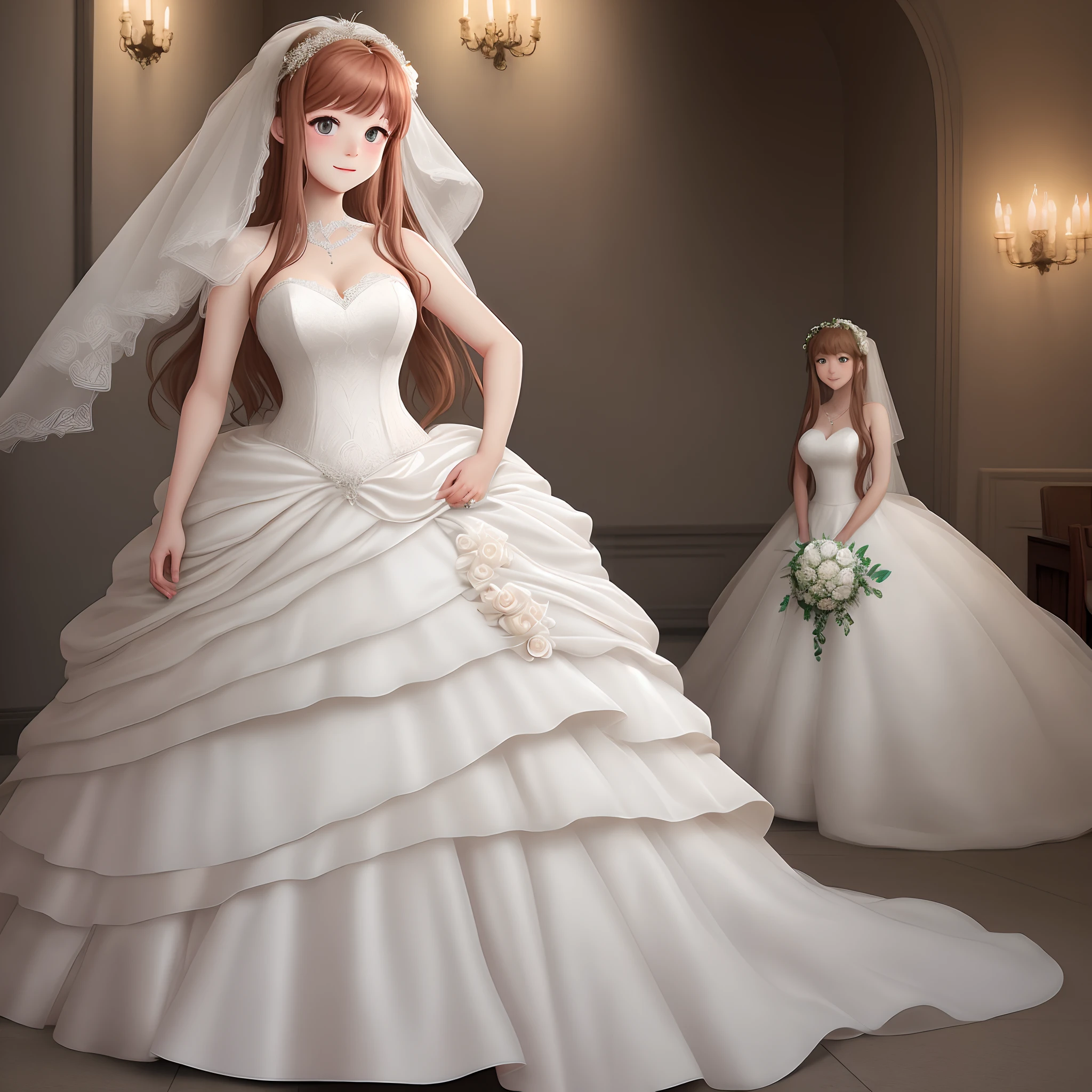 DDLC MONIKA Wedding dress