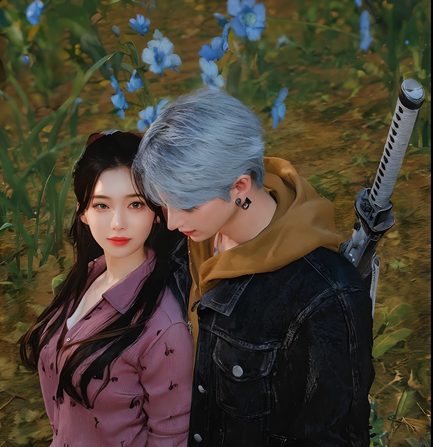 masutepiece, Best Quality, Illustration, Ultra-detailed, finely detail, hight resolution, 8K Wallpaper, Perfect dynamic composition, Beautiful detailed eyes, Long sleeve knit with shoulder extension,Bob Hair, mid-chest, Natural Color Lip, Random and sexy poses,Smile,20 years girl,Colossal tits,cafes,Coffee,Emphasis on the chest