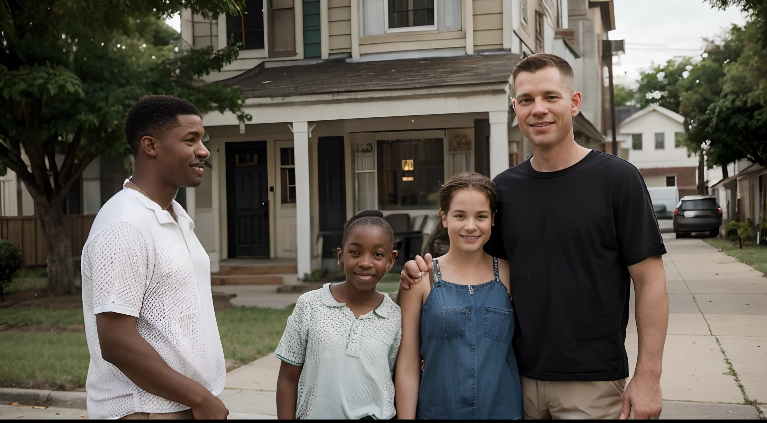 In the new town, the white Johnsons settled into their lives and continued to stay in touch with their friends and mentors from the old neighborhood.